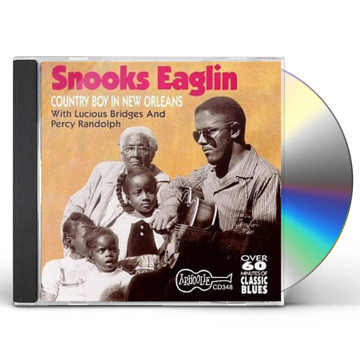 Snooks Eaglin COUNTRY BOY DOWN IN NEW ORLEANS CD