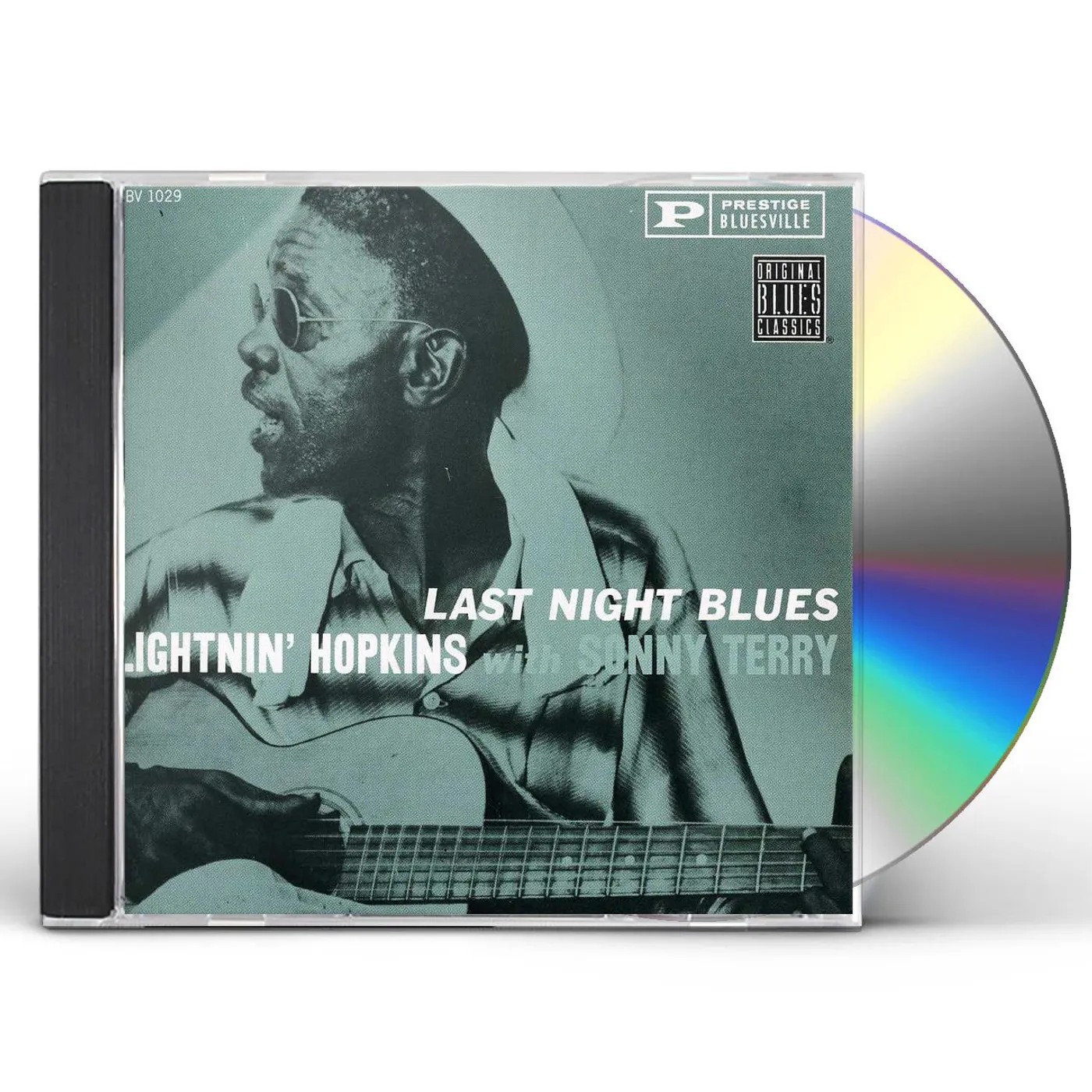 Lightnin' Hopkins LAST NIGHT BLUES CD