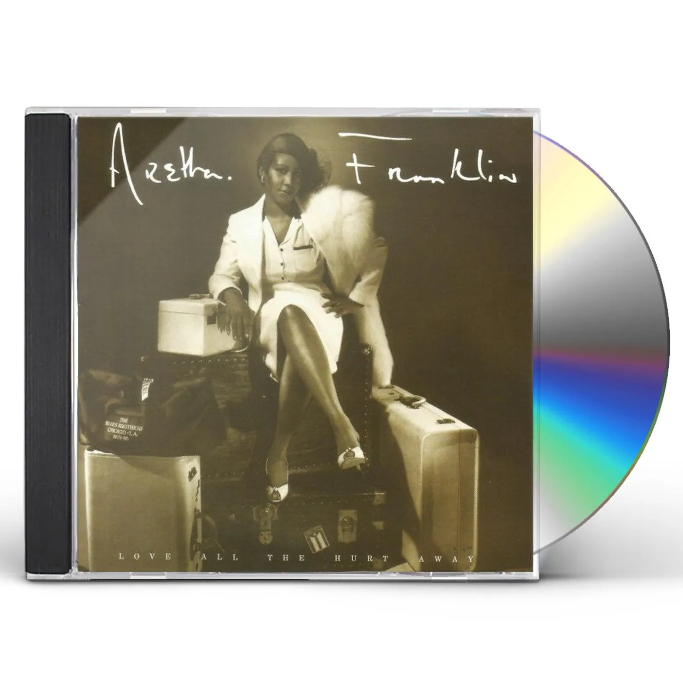 Aretha Franklin LOVE ALL THE HURT AWAY CD