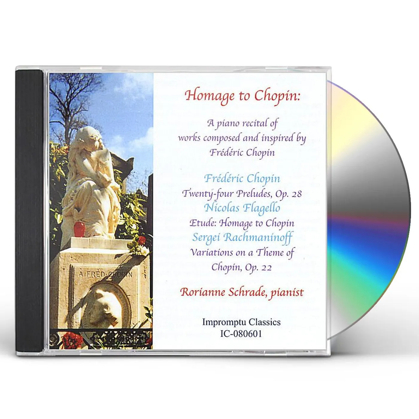 Rorianne Schrade HOMAGE TO CHOPIN CD