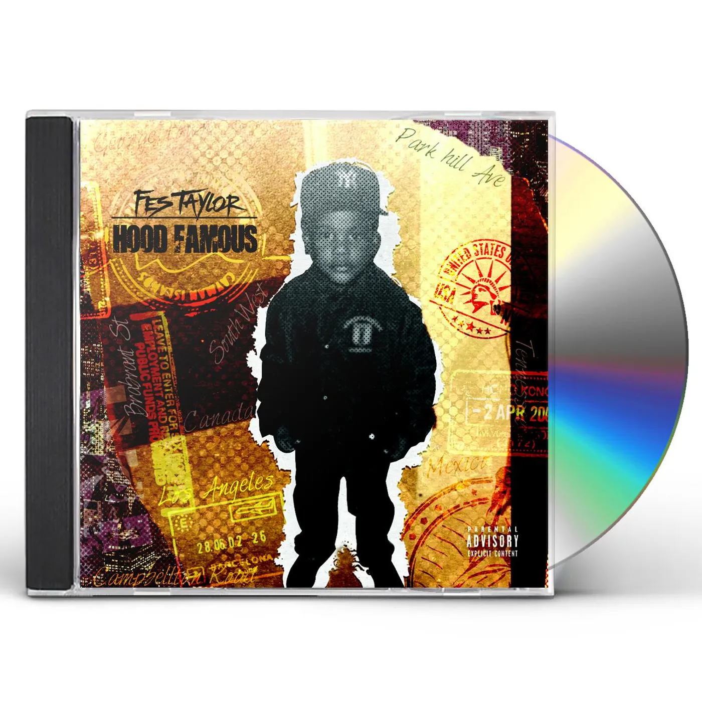 Fes Taylor HOOD FAMOUS CD
