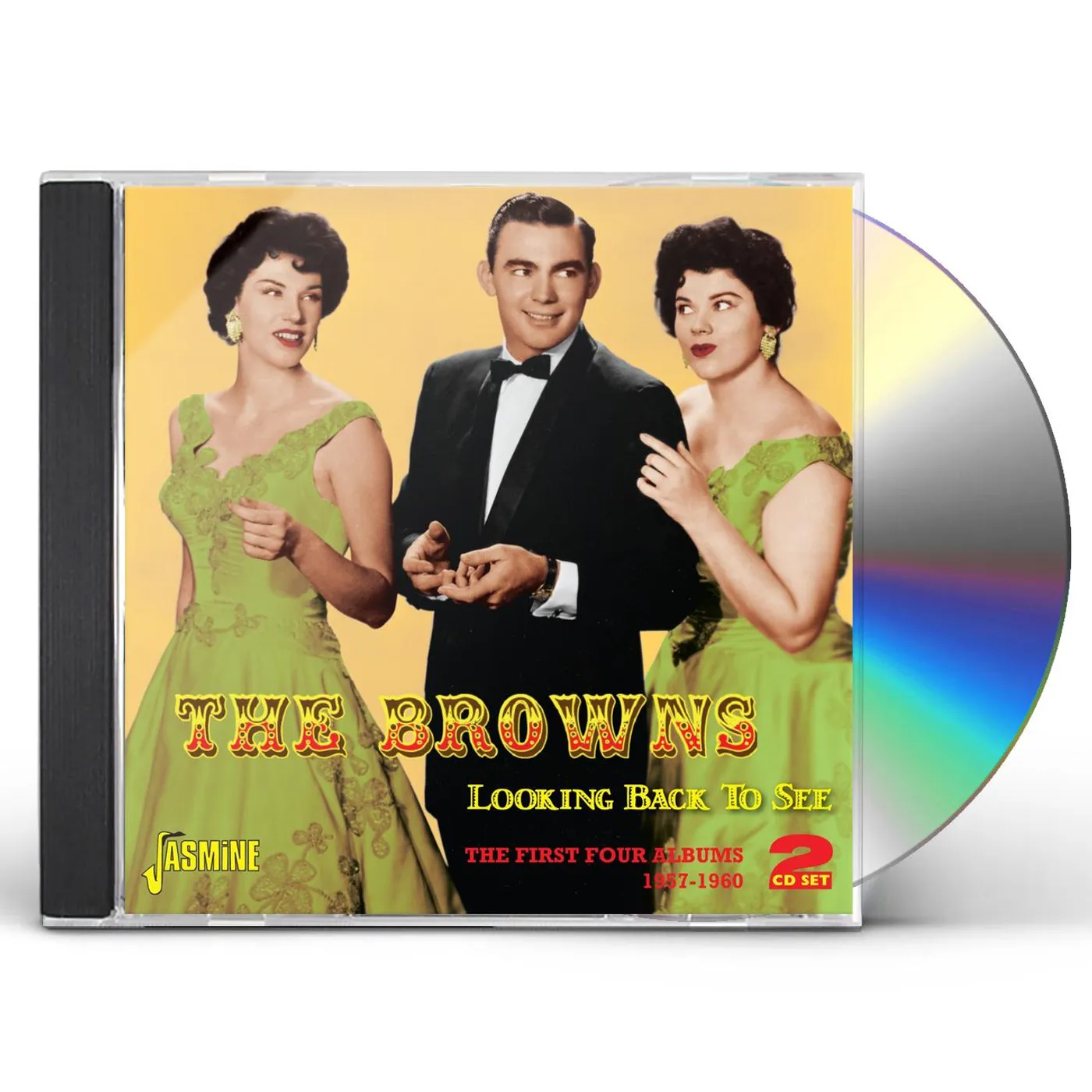The Browns LOOKING BACK TO SEE:FIRST FOUR ALBUMS 1957-60 CD