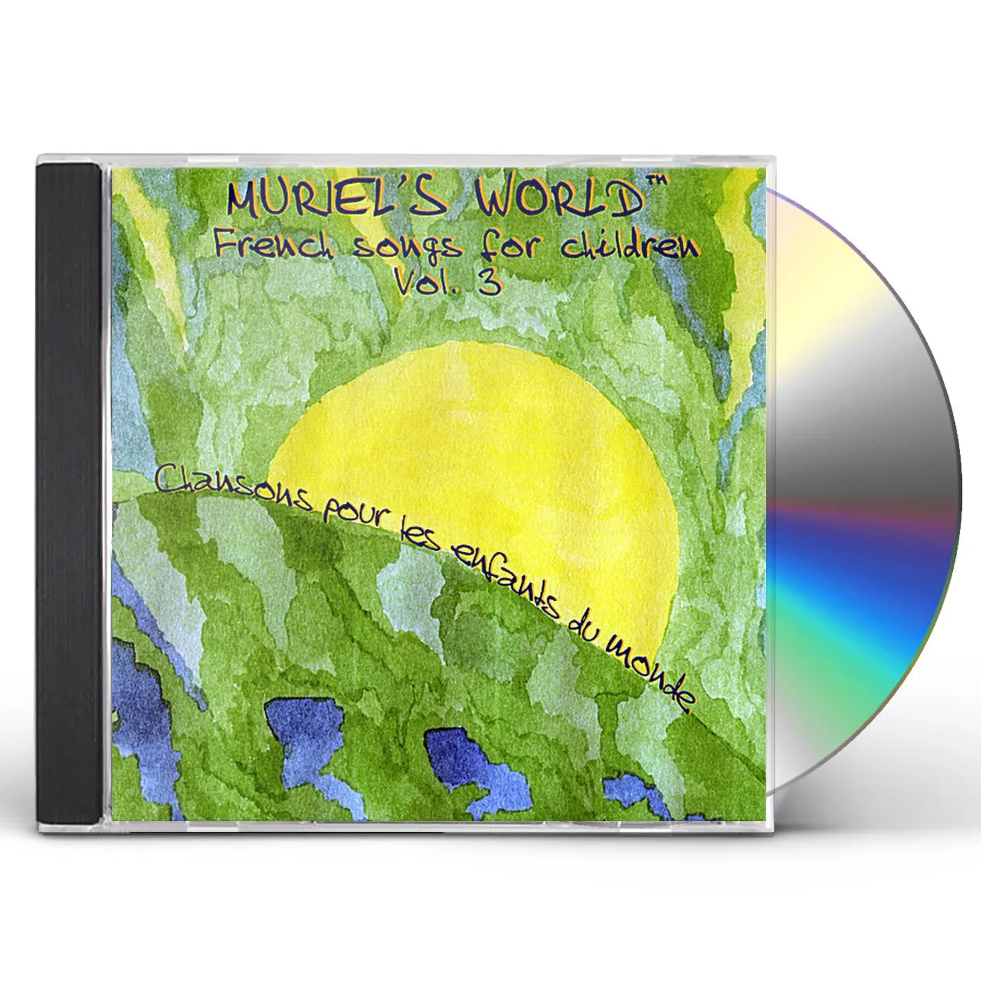 Muriel Vergnaud MURIEL'S WORLD: FRENCH SONGS FOR CHILDREN 3 CD