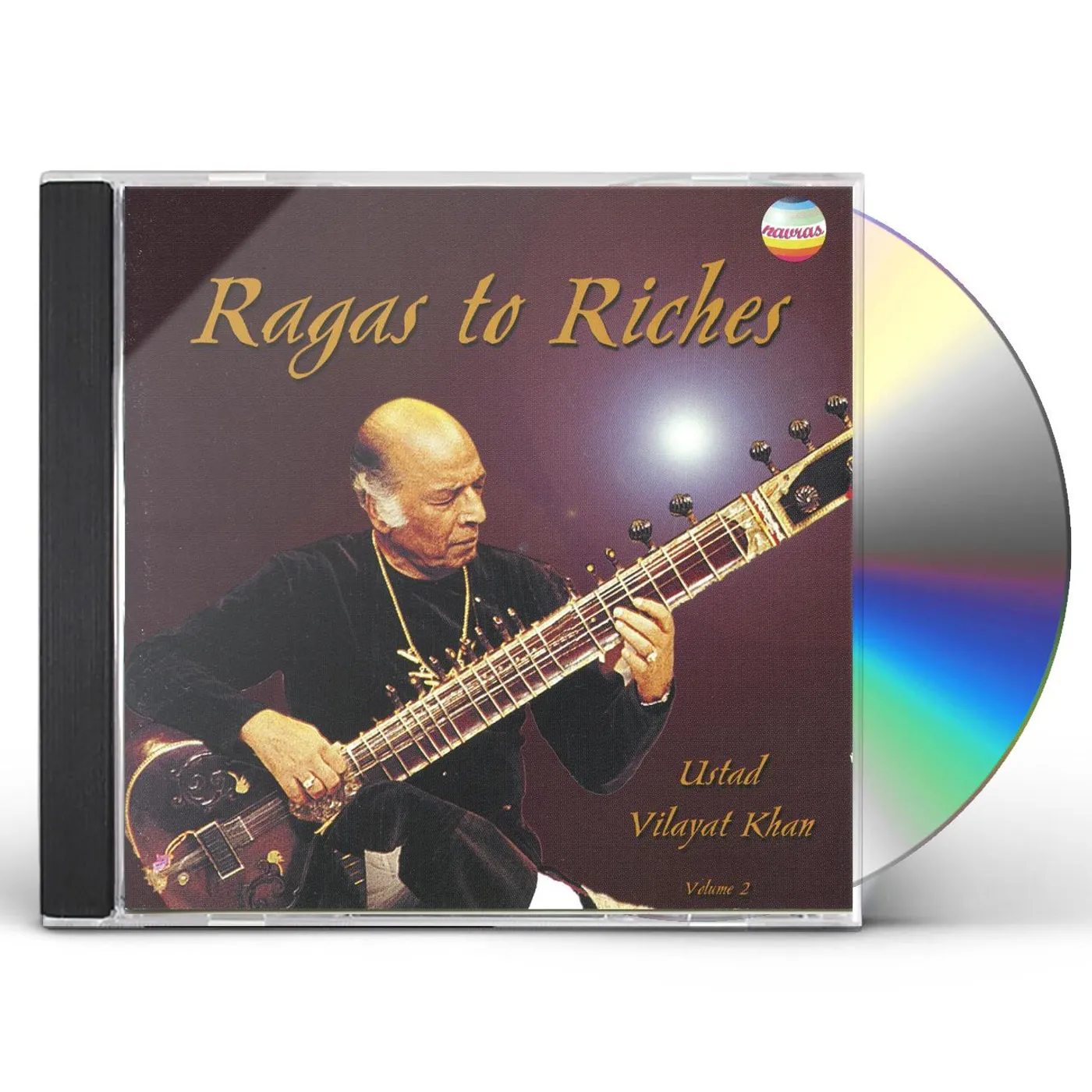 Vilayat Khan RAGAS TO RICHES 2 CD
