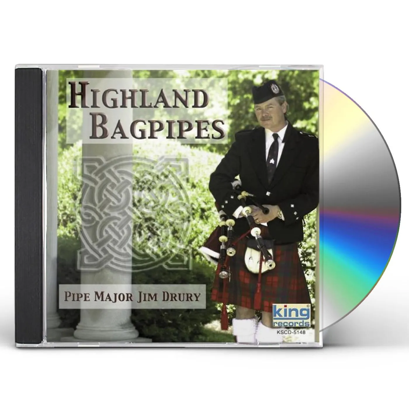 Highland Bagpipes PIPE MAJOR JIM DRURY CD