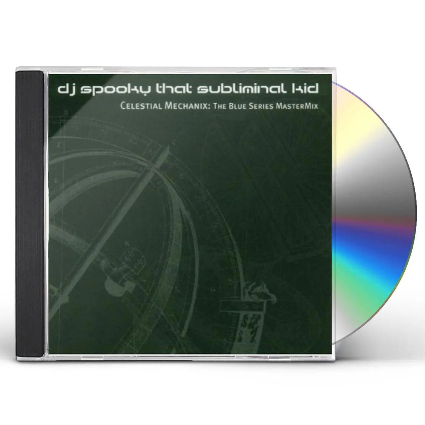 DJ Spooky CELESTIAL MECHANIX: BLUE SERIES MASTERMIX CD