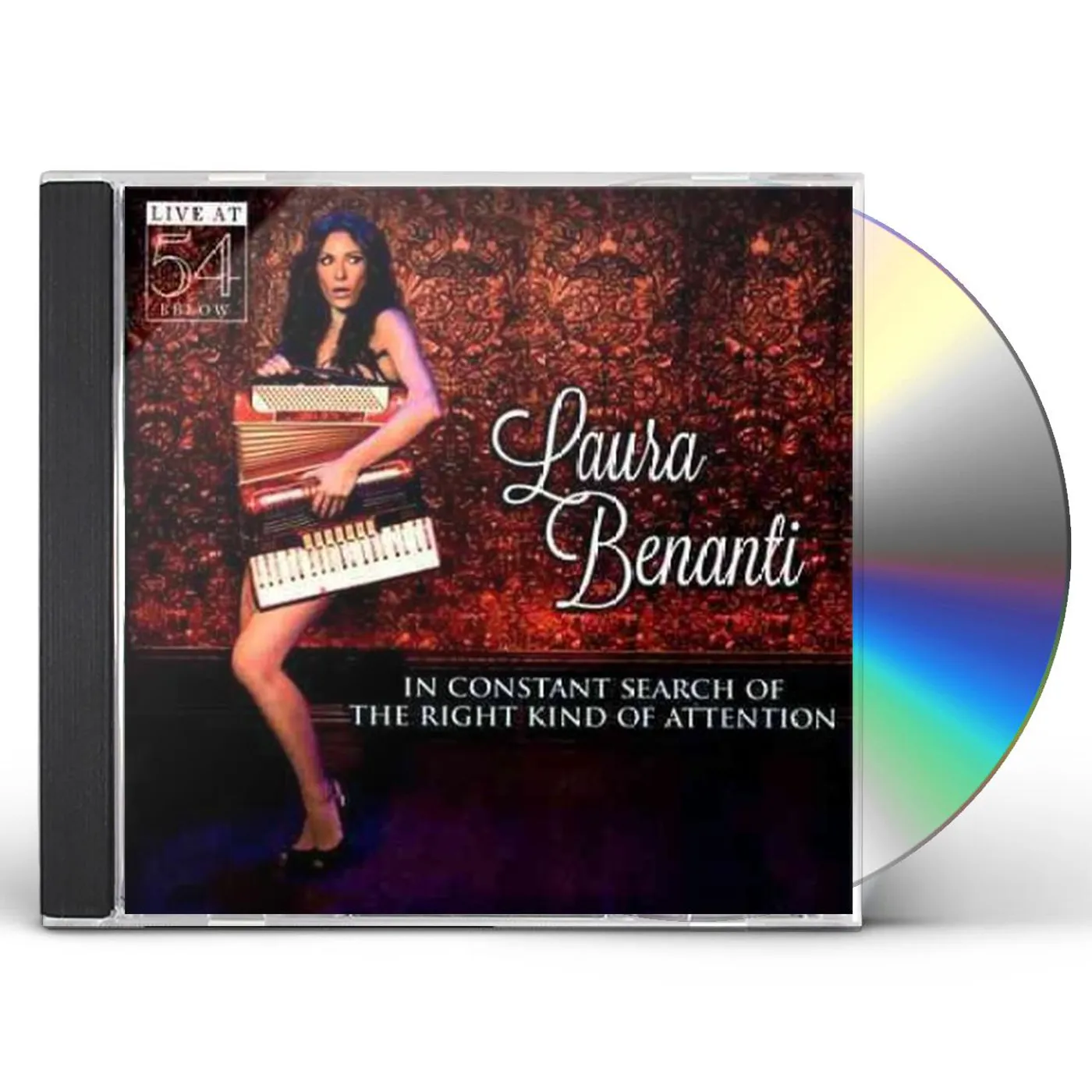 Laura Benanti IN CONSTANT SEARCH OF RIGHT KIND OF ATTENTION LIVE CD