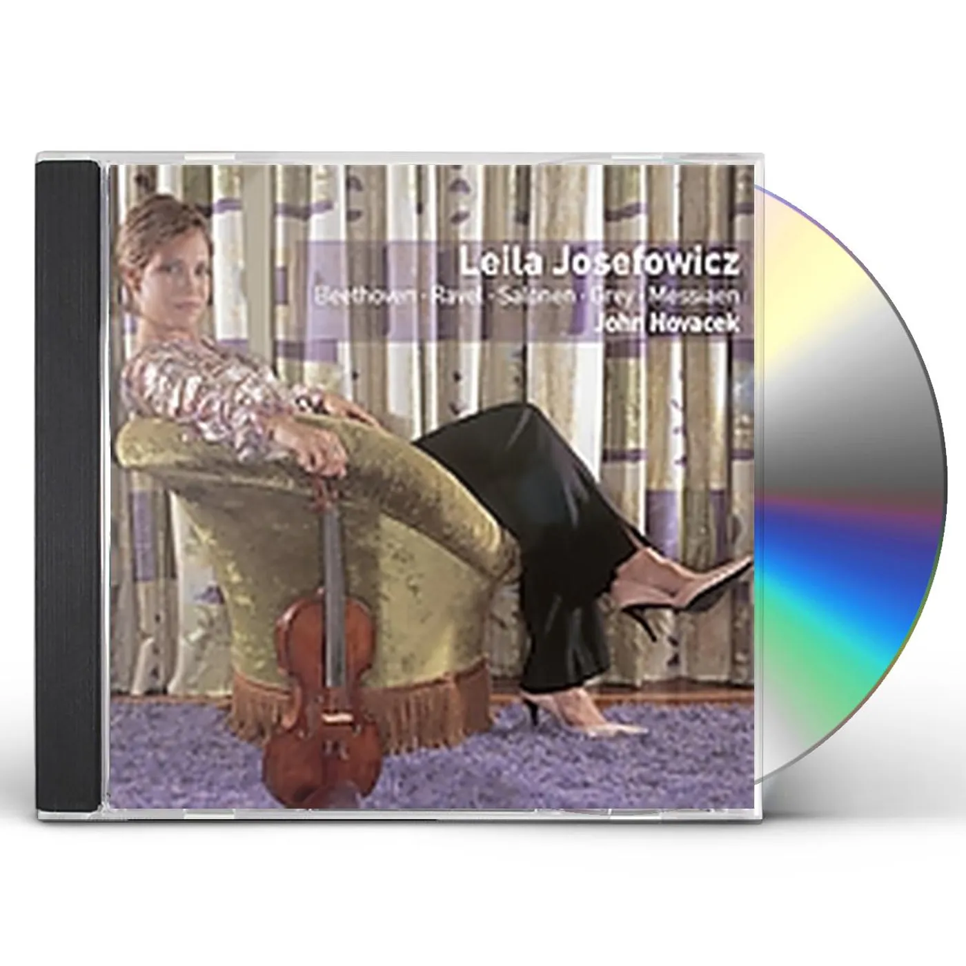 Leila Josefowicz WORKS BY MESSIAEN BEETHOVEN SALOMEN GREY & RAVEL CD