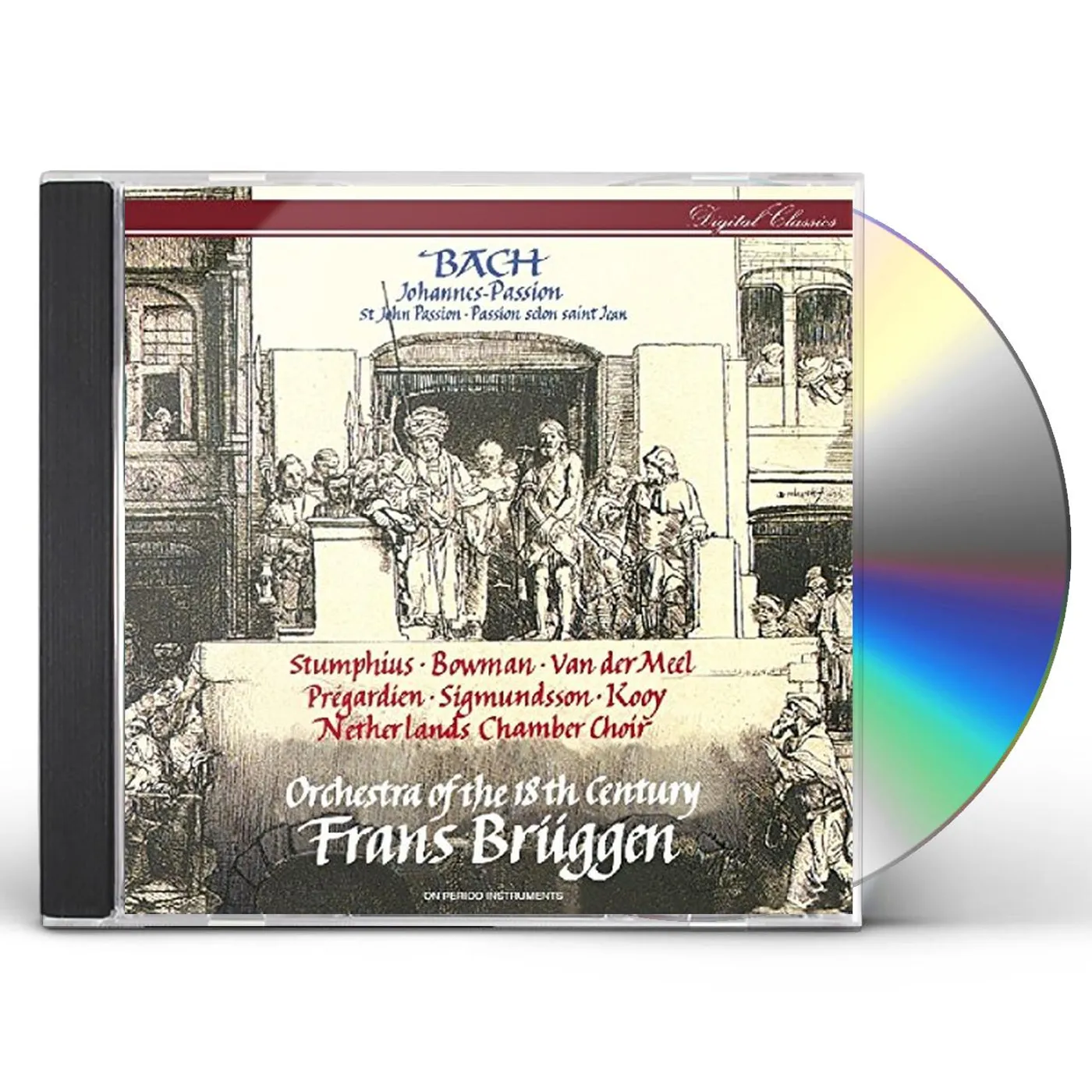 Johann Sebastian Bach JOHANNES - PASSION CD
