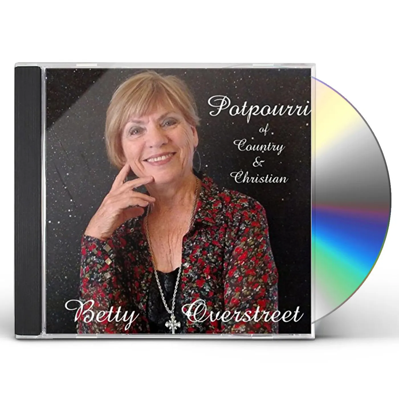 Betty Overstreet POTPOURRI OF COUNTRY & CHRISTIAN CD