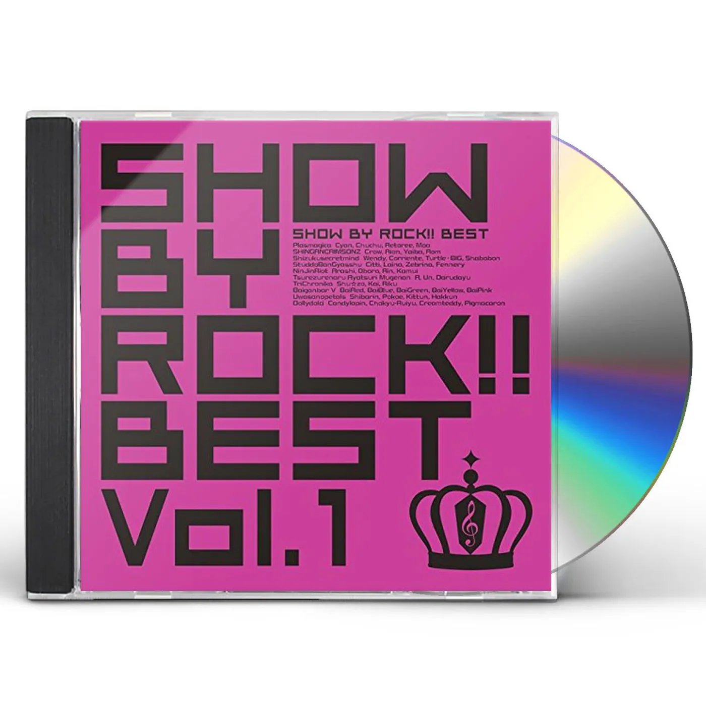 Game Music SHOW BY ROCK BEST VOL 1 / Original Soundtrack CD