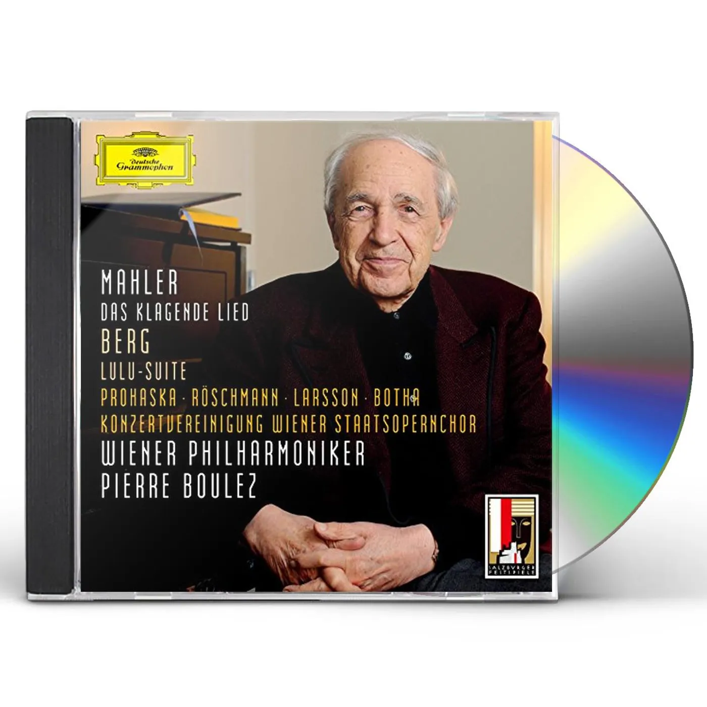 Mahler / Pierre Boulez MAHLER: DAS KLAGENDE LIED / BERG CD