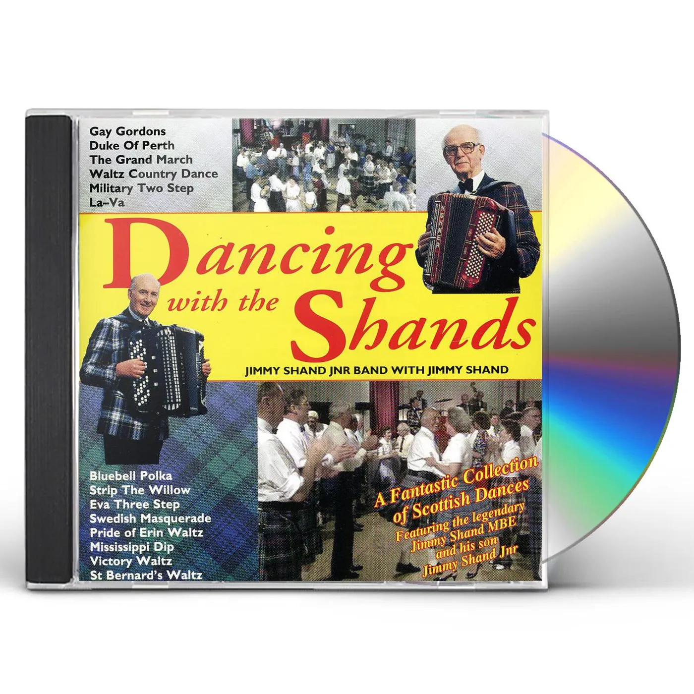 Jimmy Shand DANCING WITH THE SHANDS CD