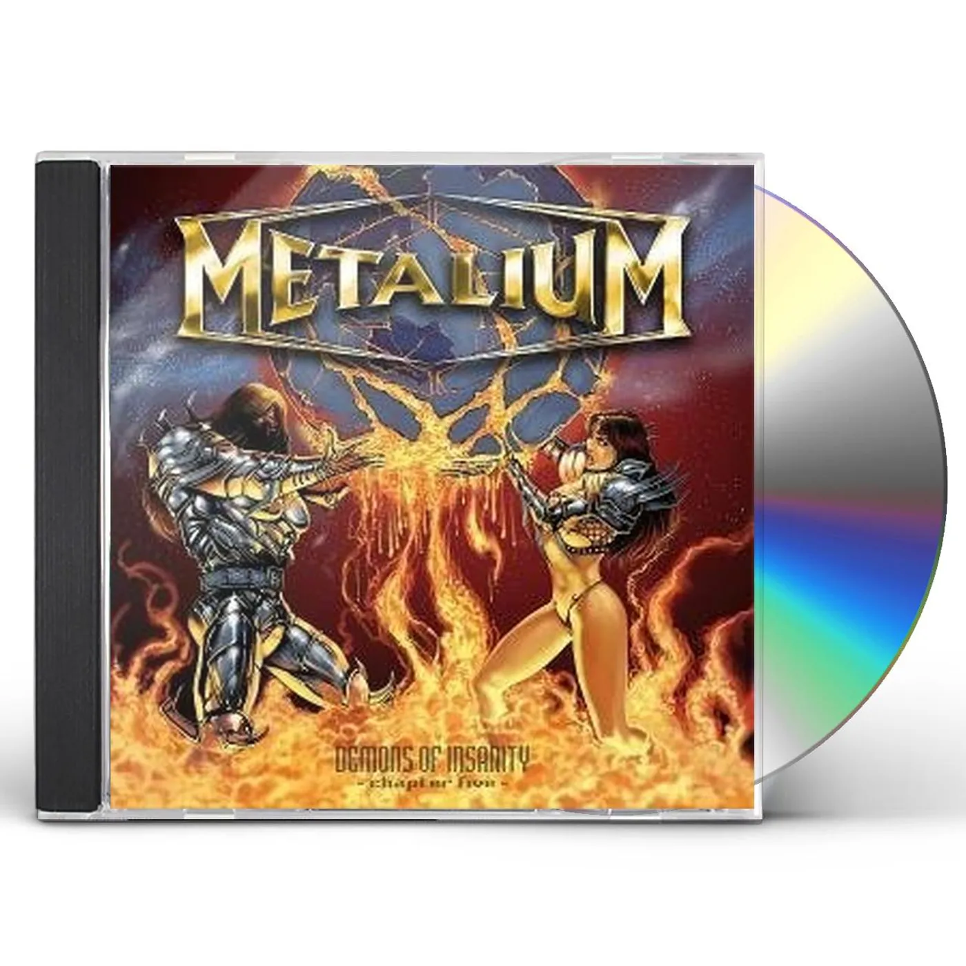 Metalium DEMONS OF INSANITY CD