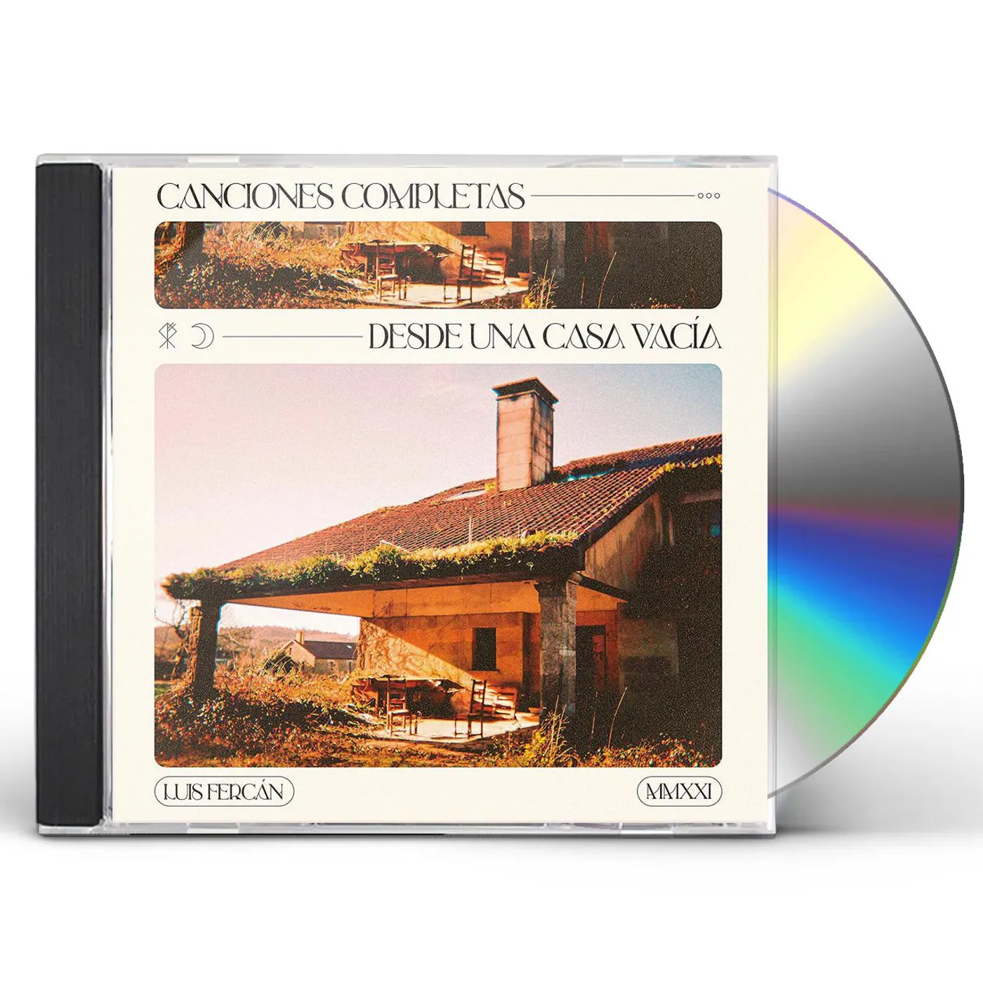 Luis Fercán CANCIONES COMPLETAS DESDE UNA CASA VACIA CD