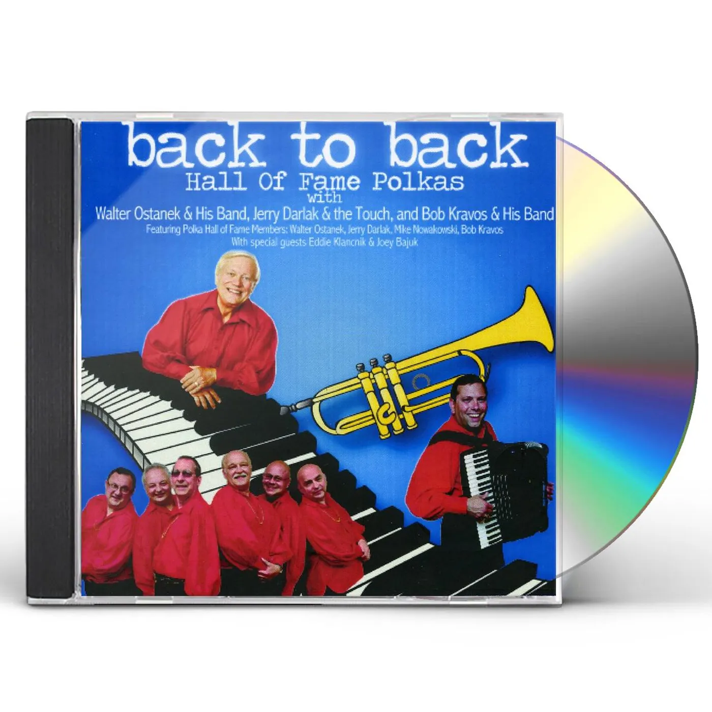 Walter Ostanek & His Band BACK TO BACK HALL OF FAME POLKAS CD
