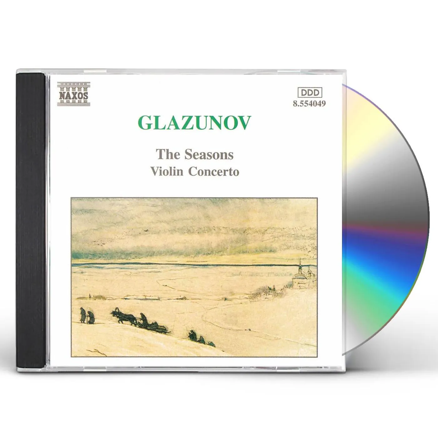 GLAZUNOV SEASONS & VIOLIN CONCERTO CD