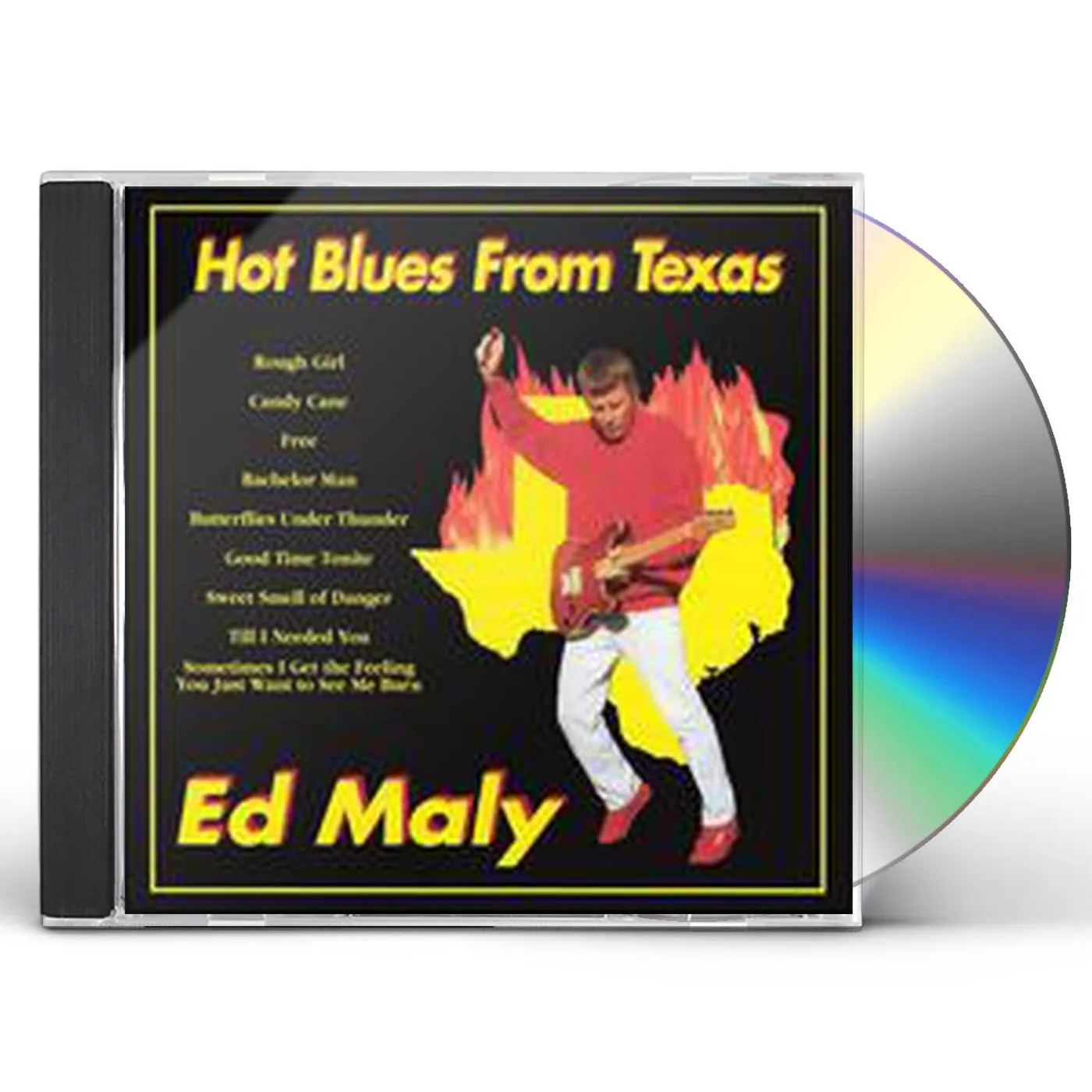 Ed Maly HOT BLUES FROM TEXAS CD