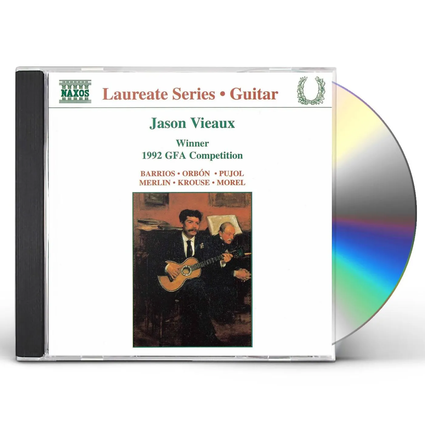 Jason Vieaux GUITAR RECITAL: LAUREATE SERIES CD