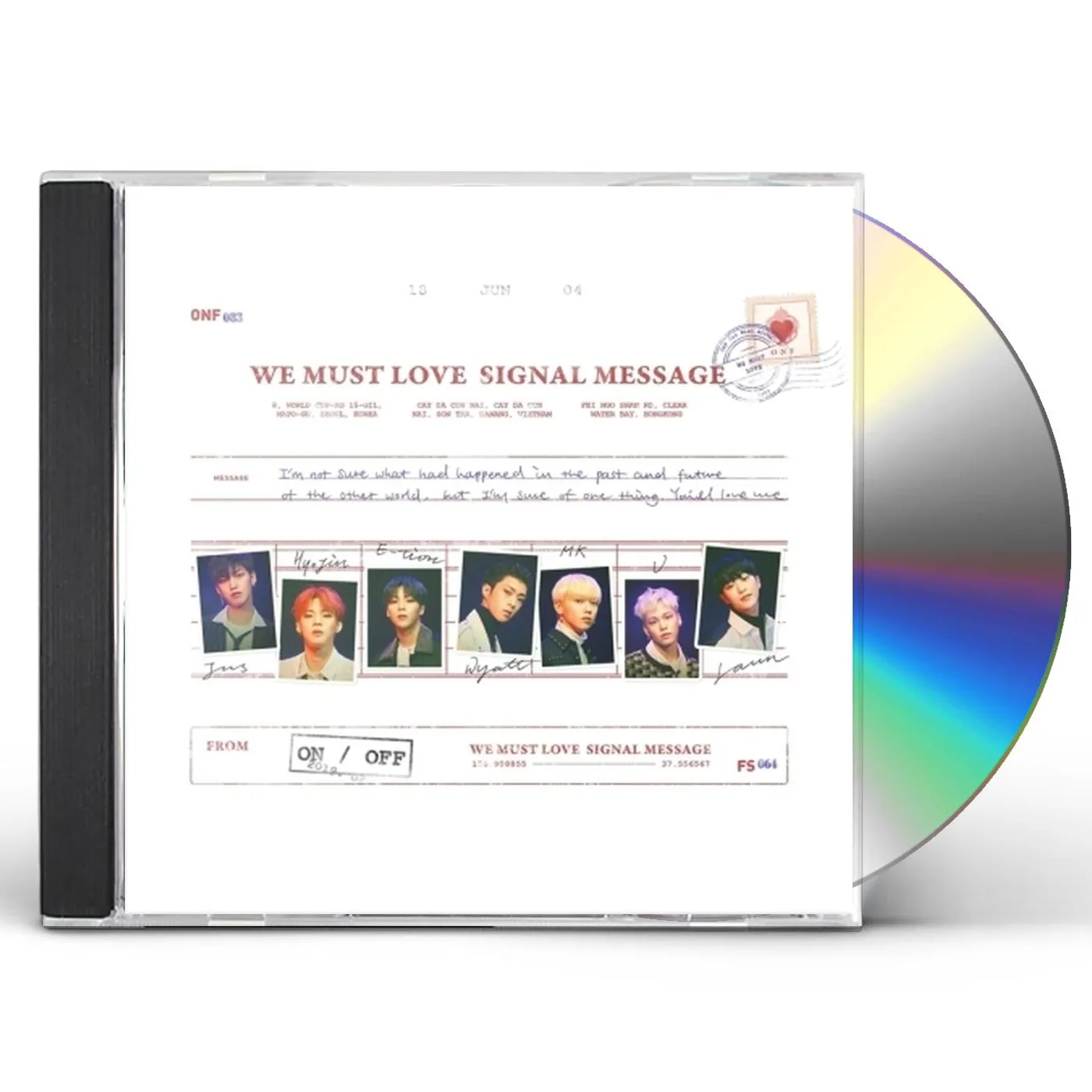 ONF WE MUST LOVE CD