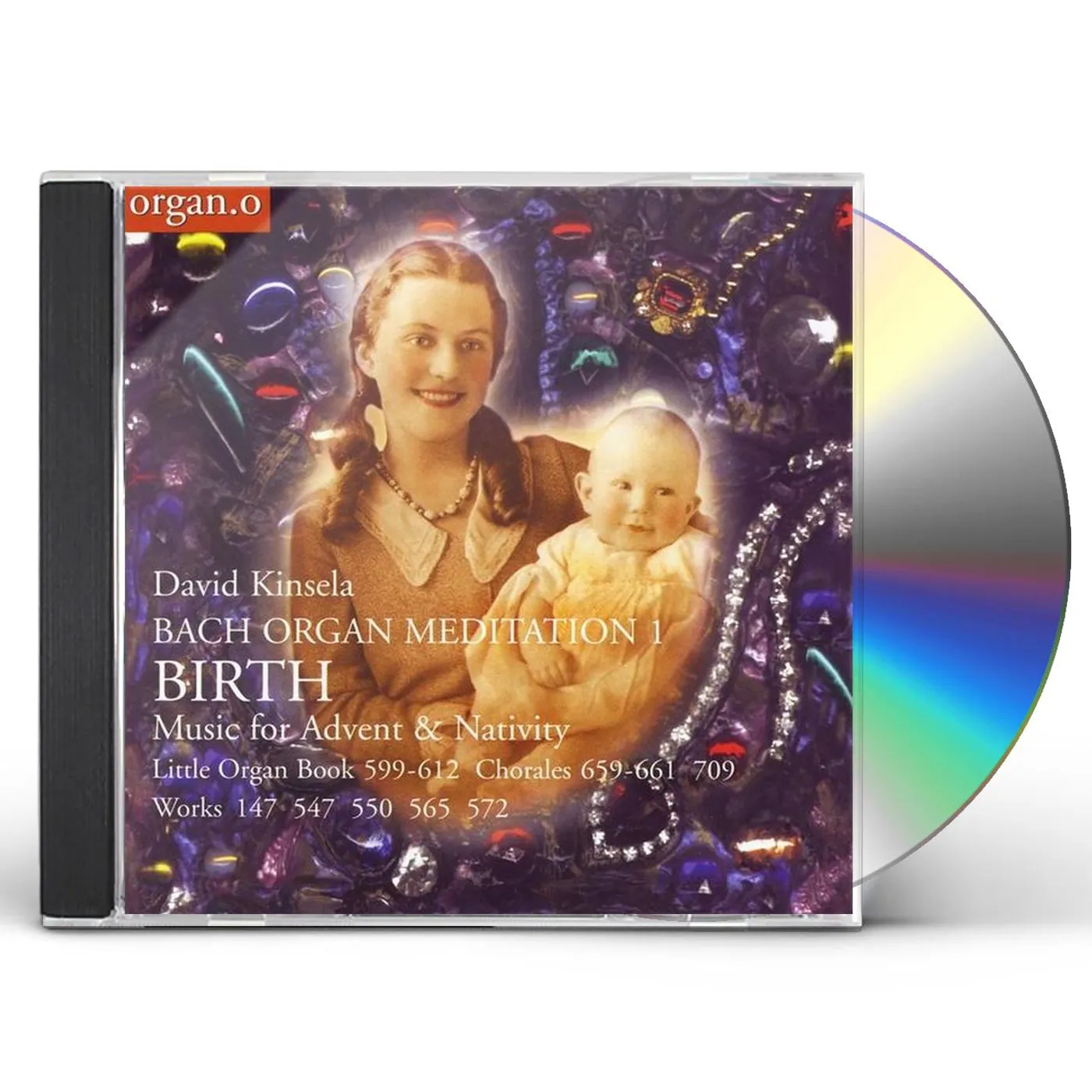 David Kinsela BIRTH-BACH ORGAN MEDITATION 1 CD