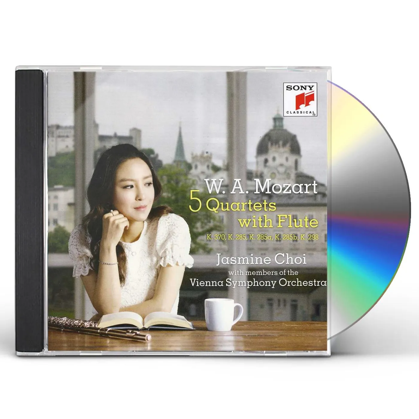Jasmine Choi W.A. MOZART : 5 QUARTETS WITH FLUTE CD