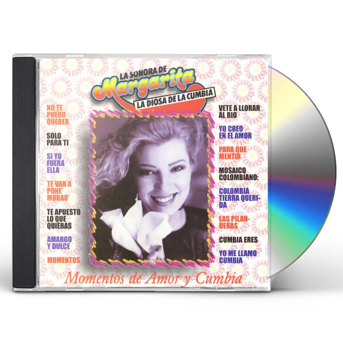 Sonora de Margarita MOMENTOS DE AMOR Y CUMBIA CD