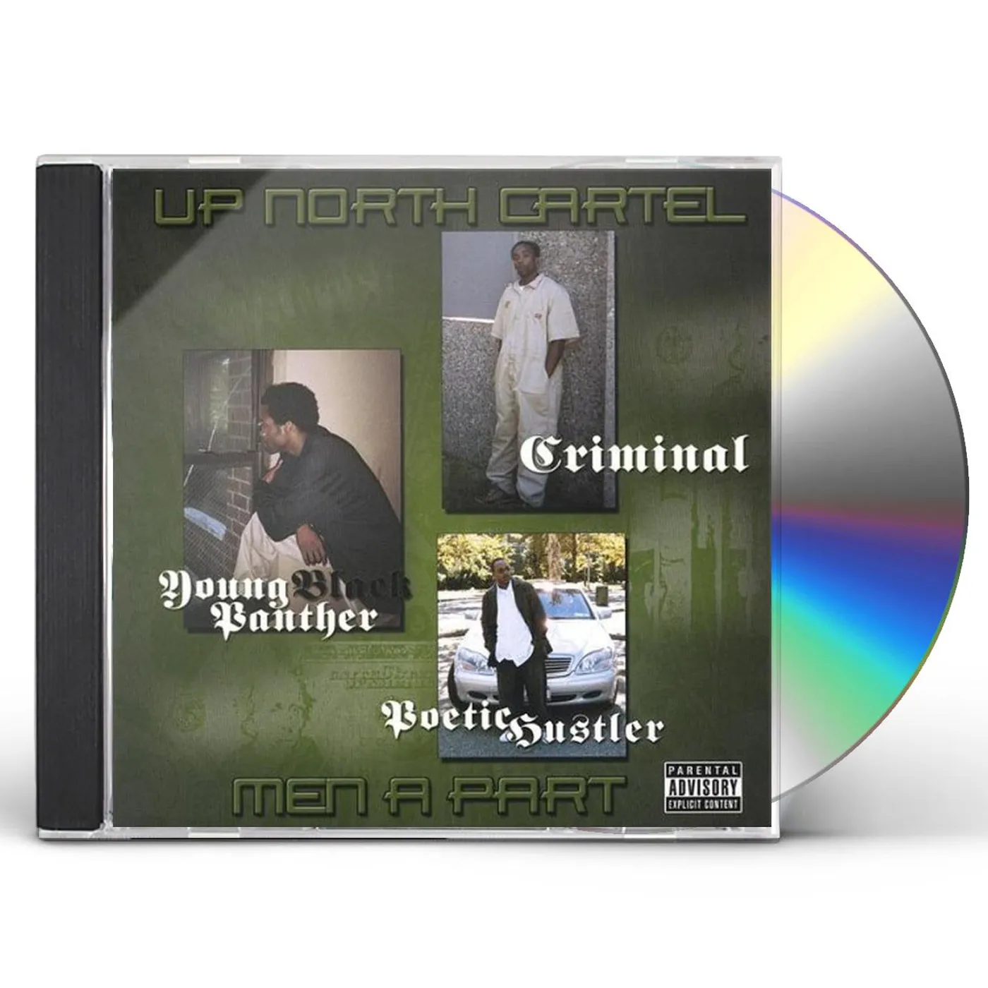 Upnorthcartel MEN APART CD