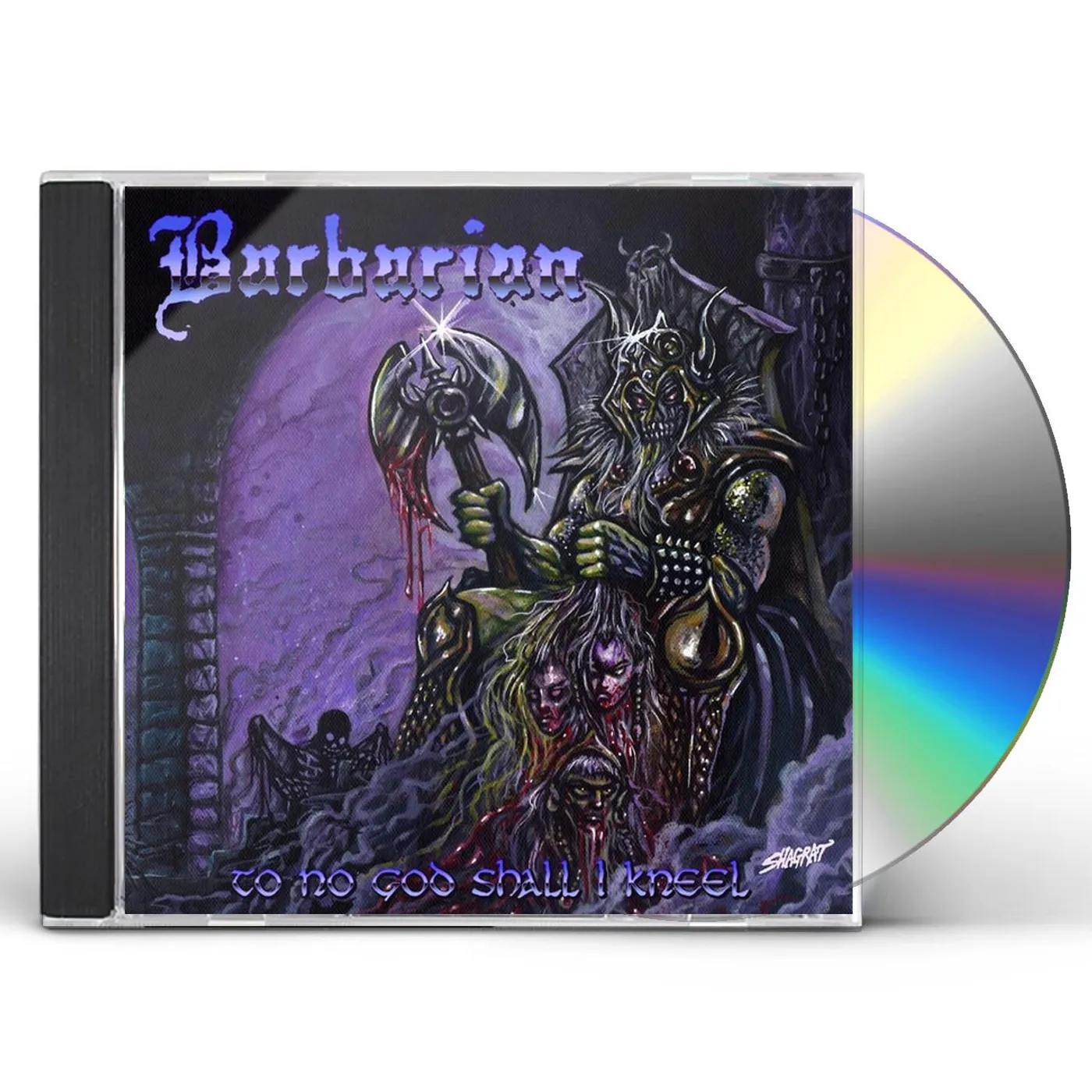 Barbarian TO NO GOD SHALL I KNEEL CD