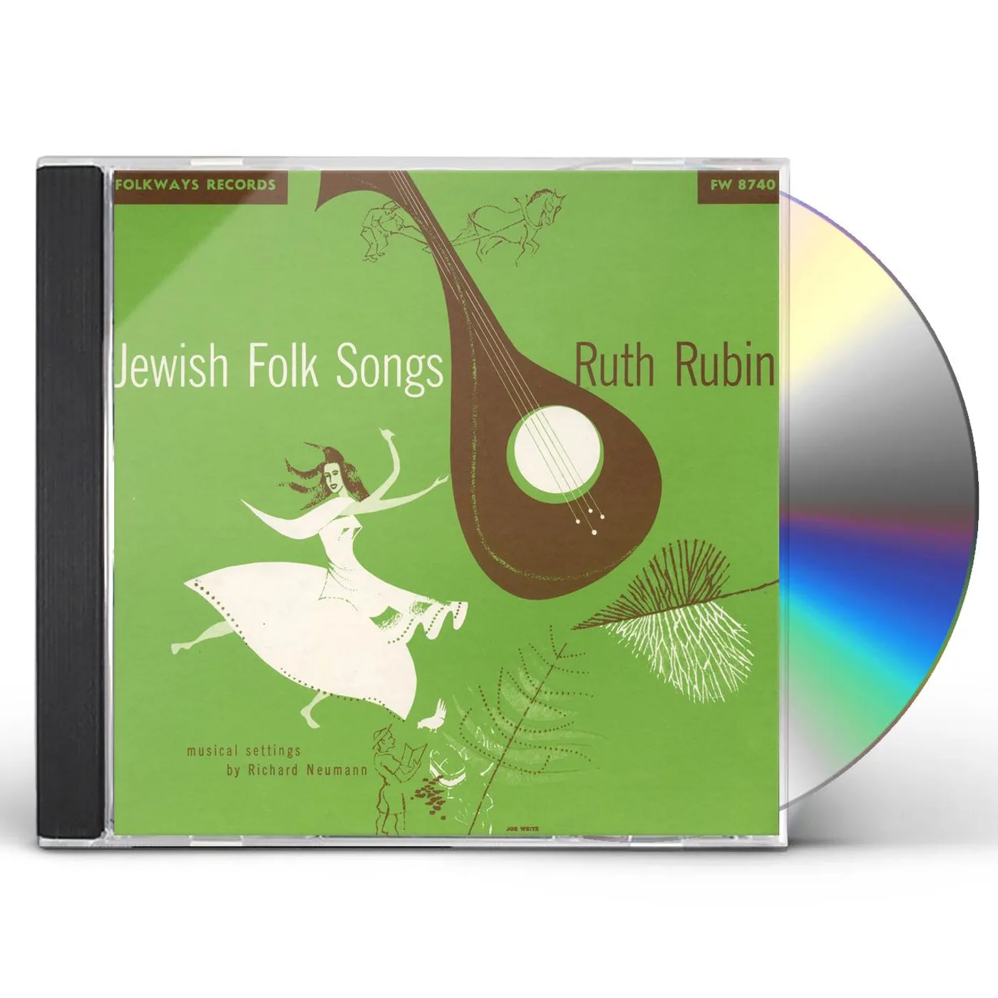 Ruth Rubin JEWISH FOLK SONGS CD