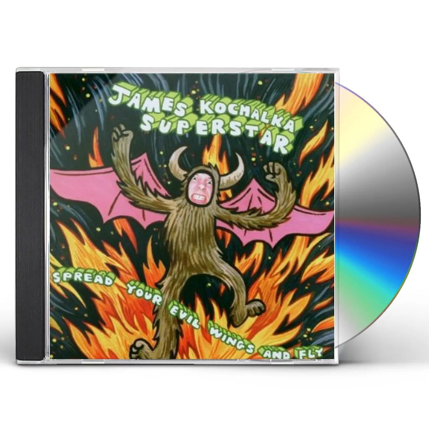 James Kochalka Superstar SPREAD YOUR EVIL WINGS & FLY CD