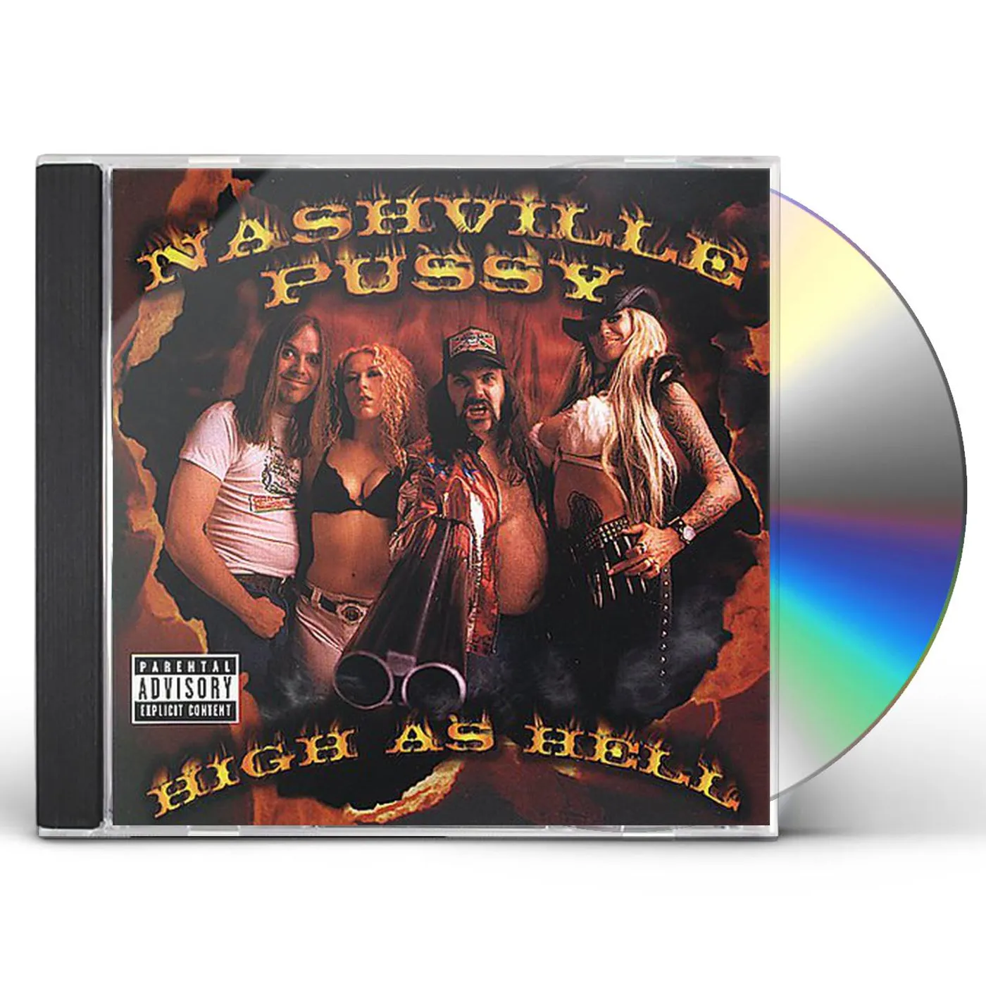 Nashville Pussy HIGH AS HELL CD