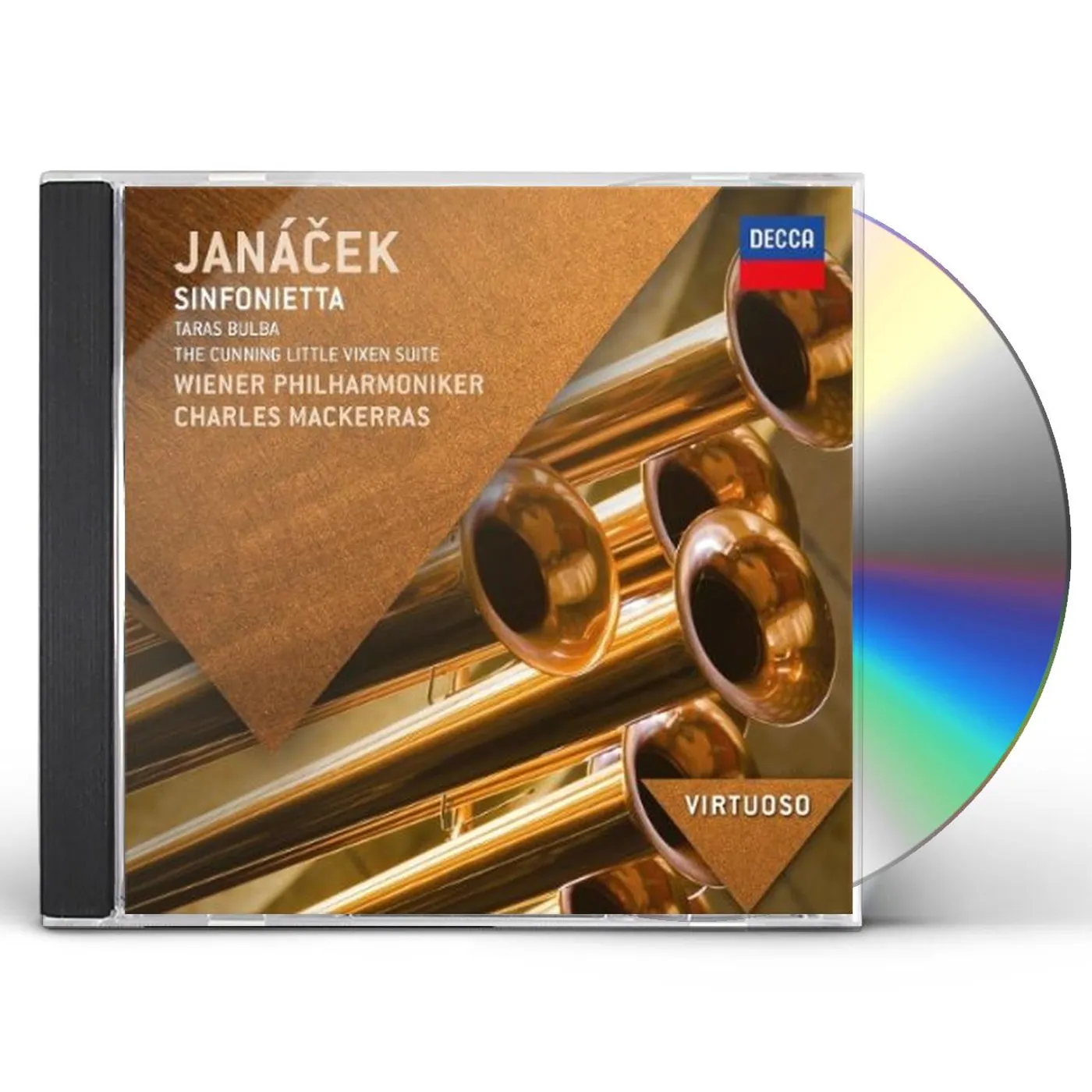 Janacek VIRTUOSO: SINFONIETTA TARAS BULBA CUNNING CD
