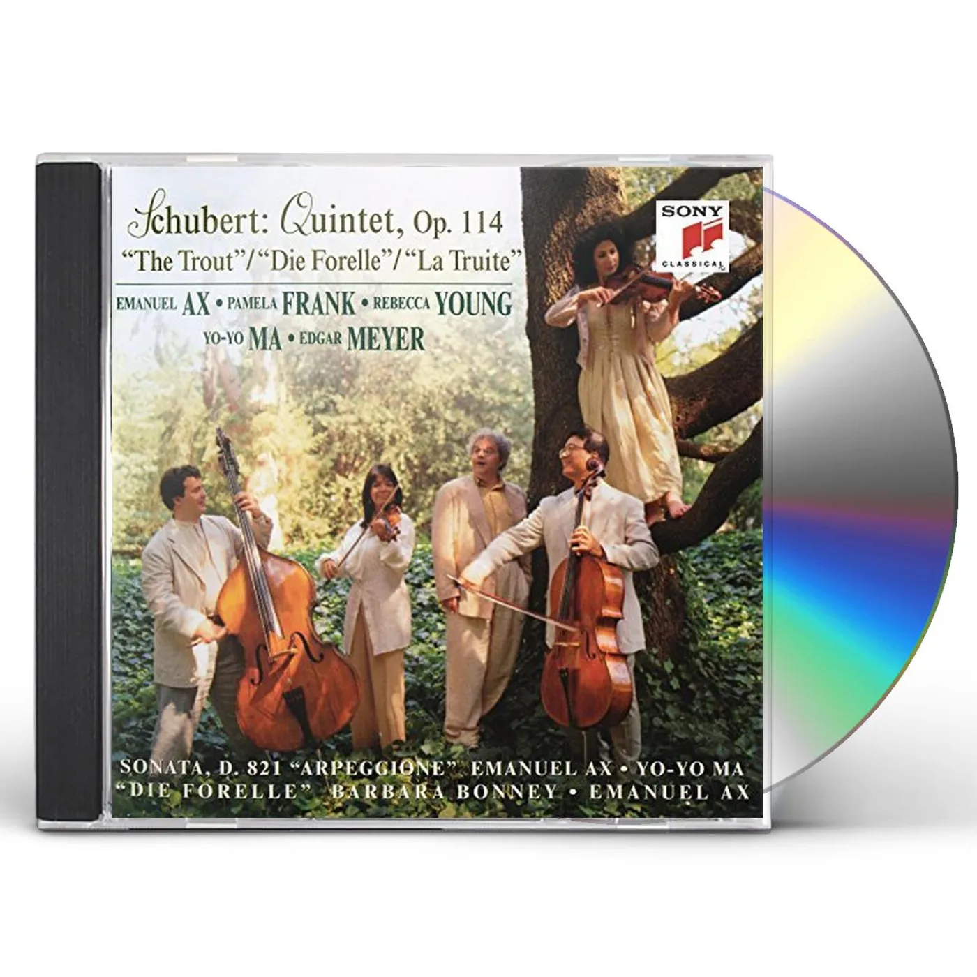 Yo-Yo Ma SCHUBERT: TROUT QUINTET / ARPEGGIONE S CD