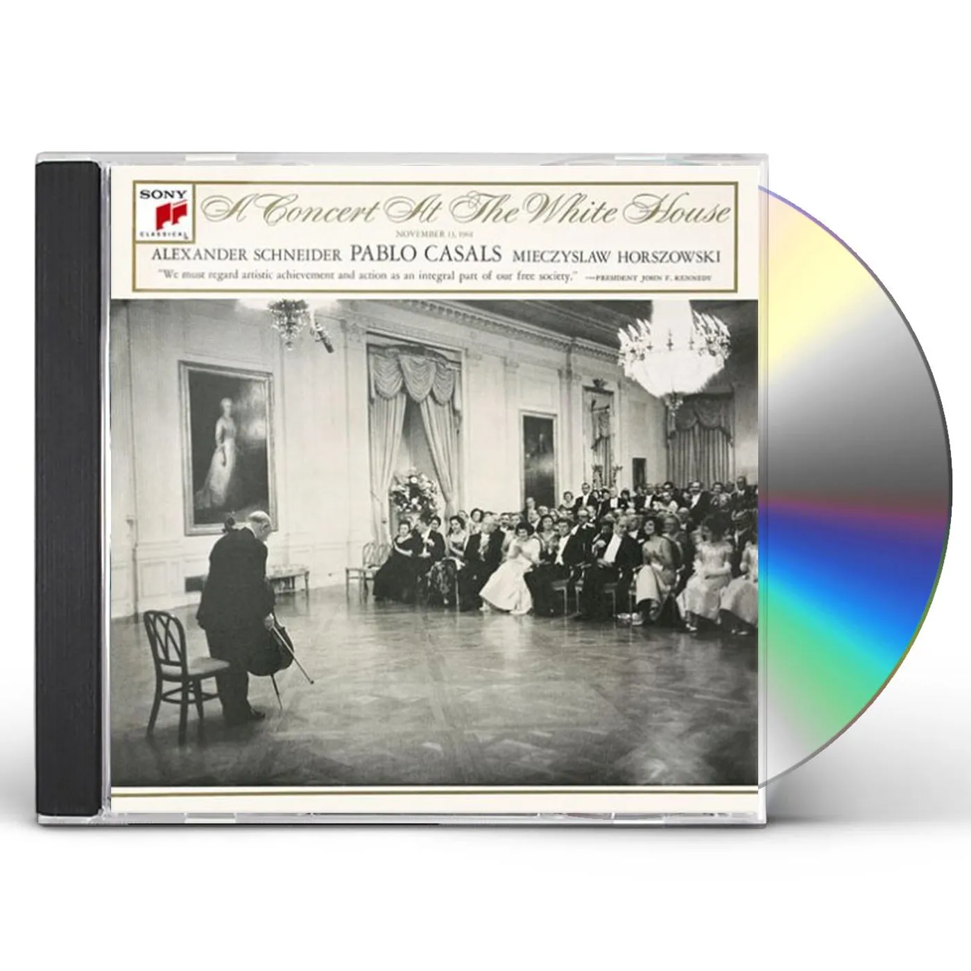 Pablo Casals CONCERT AT WHITE HOUSE CD
