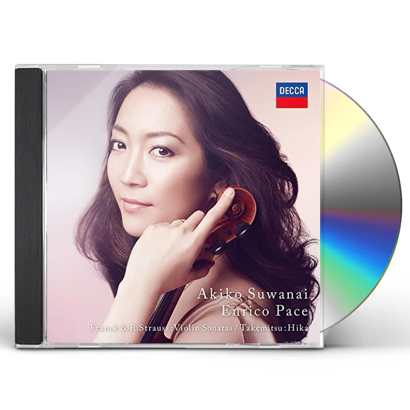 Akiko Suwanai FRANCK & R.STRAUSS: VIOLIN SONATAS / TAKEMITSU CD