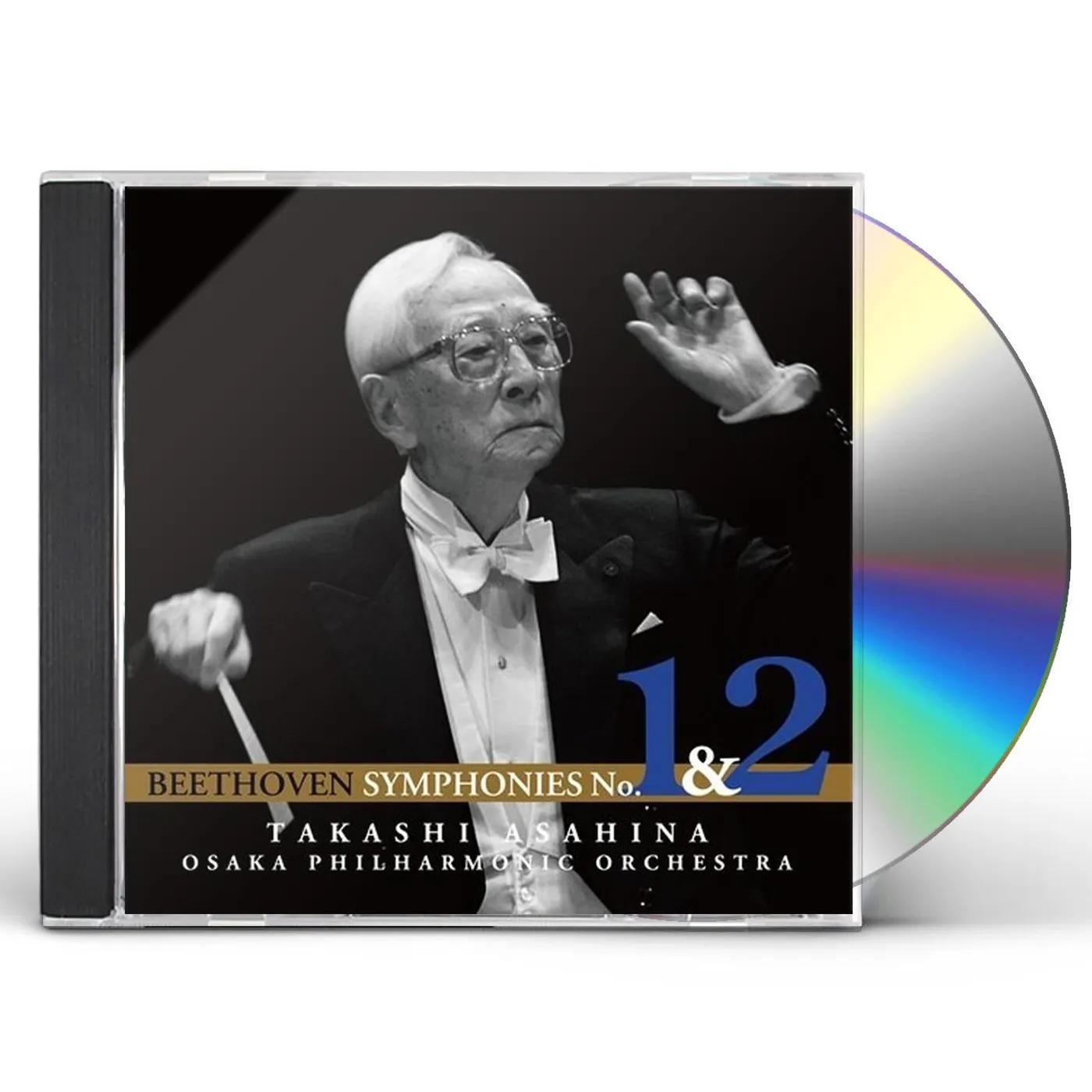 Takashi Asahina BEETHOVEN: SYMPHONY NO.1 & NO.2 CD