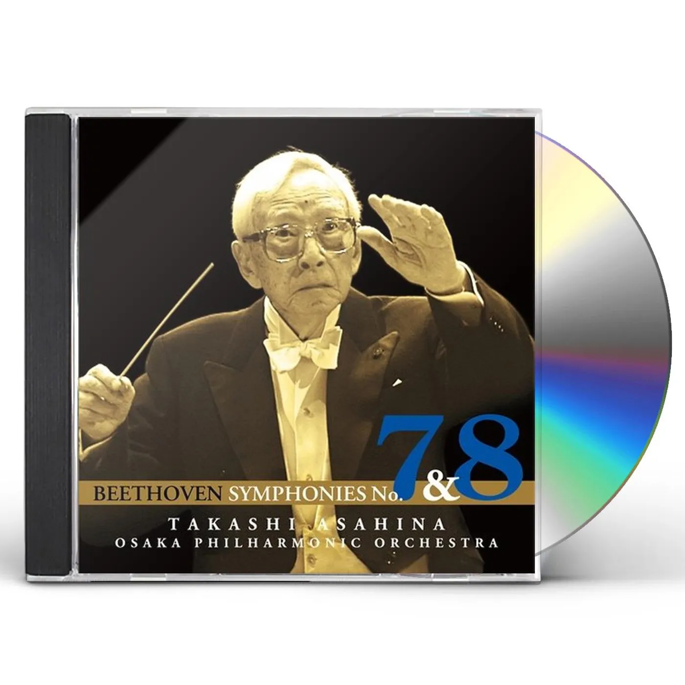 Takashi Asahina BEETHOVEN: SYMPHONY NO.7 & NO.8 CD