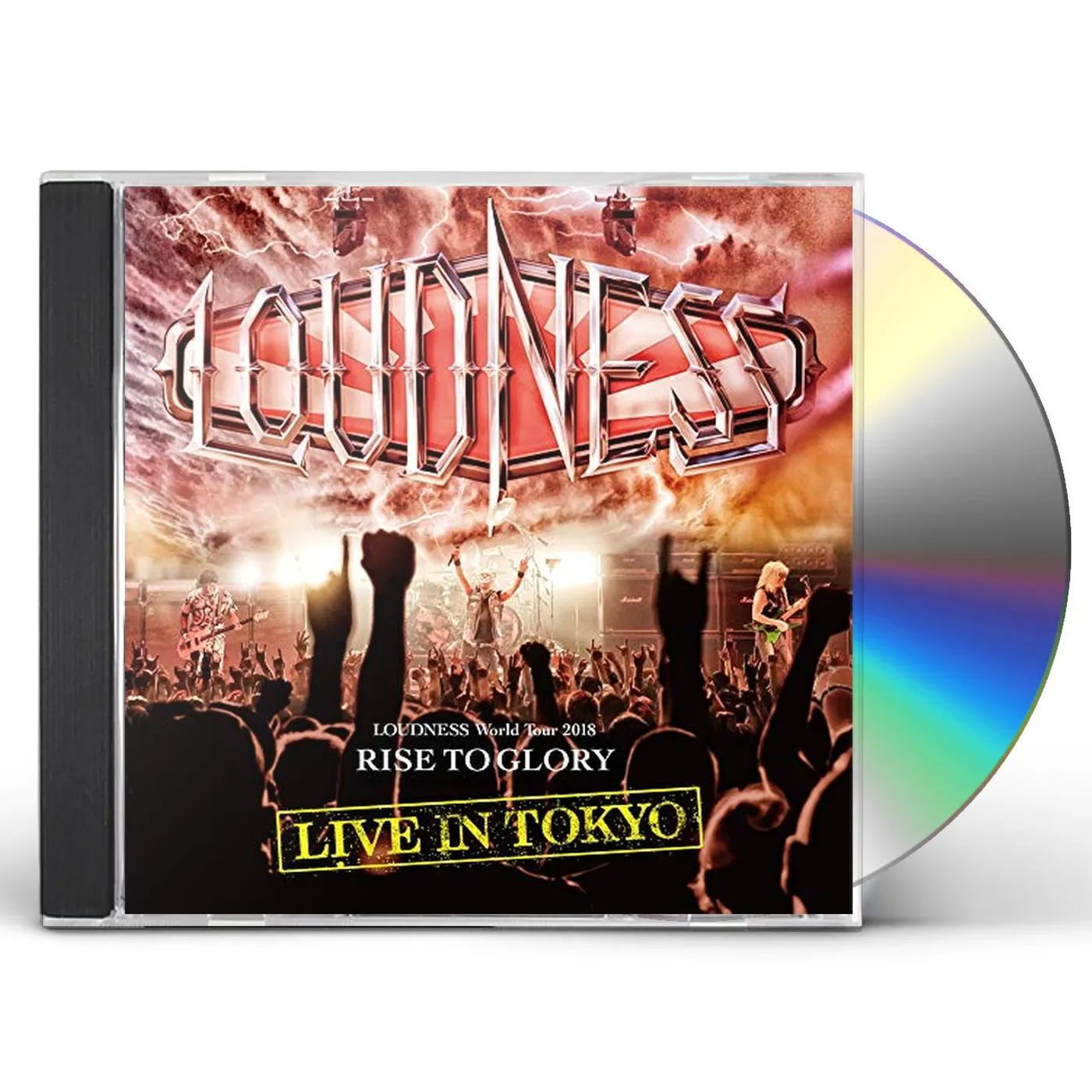 LOUDNESS WORLD TOUR 2018 RISE TO GLORY LIVE CD