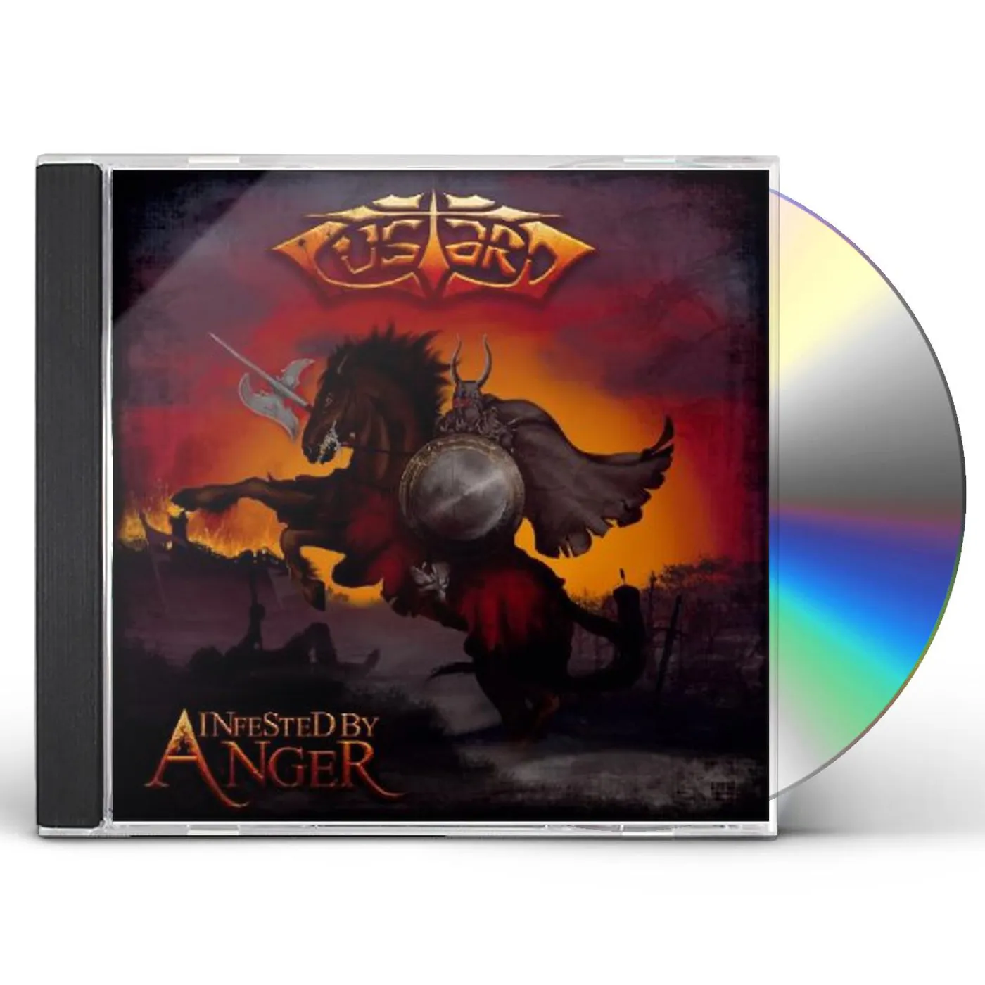 Custard INFESTED BY ANGER CD