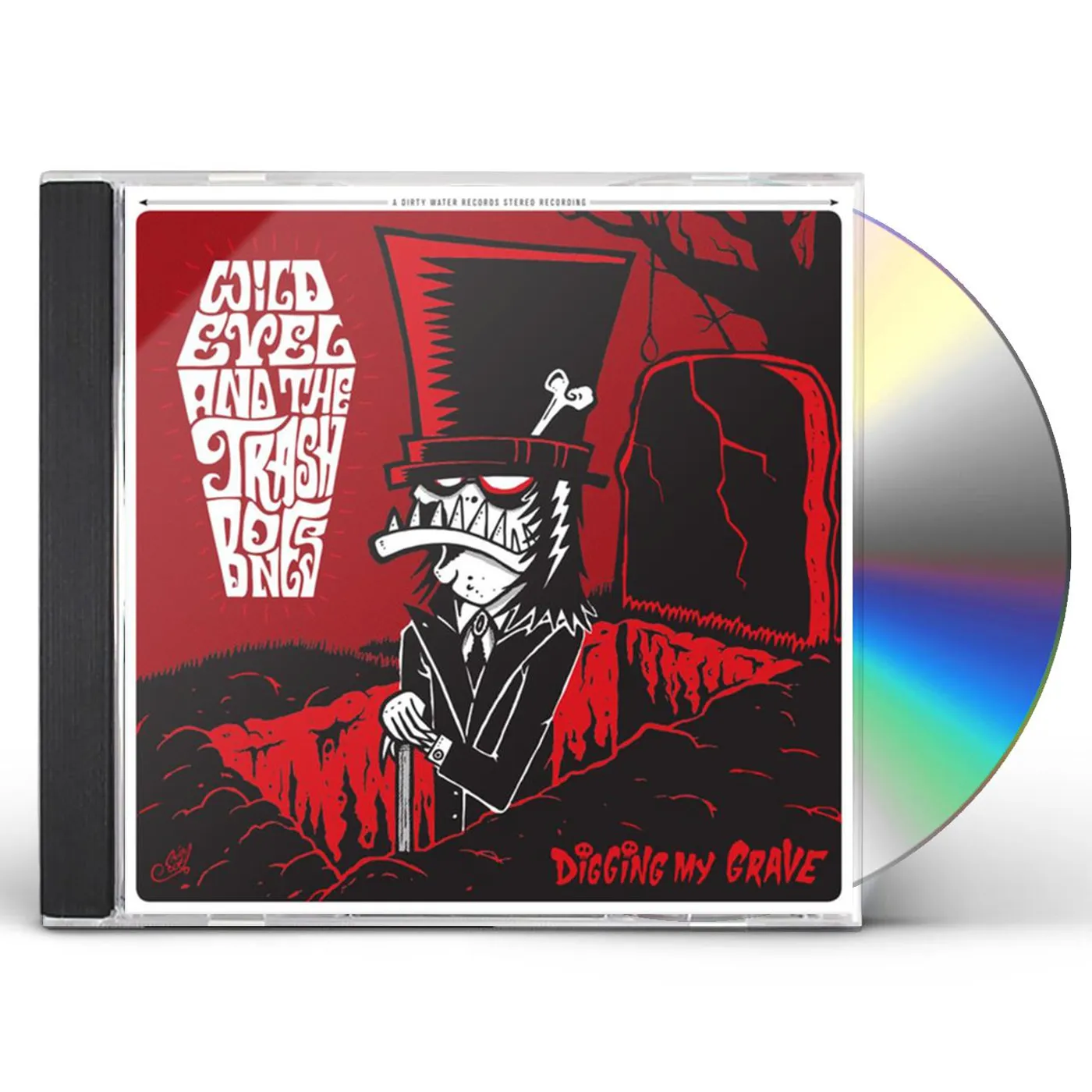 Wild Evel And The Trashbones DIGGING MY GRAVE CD