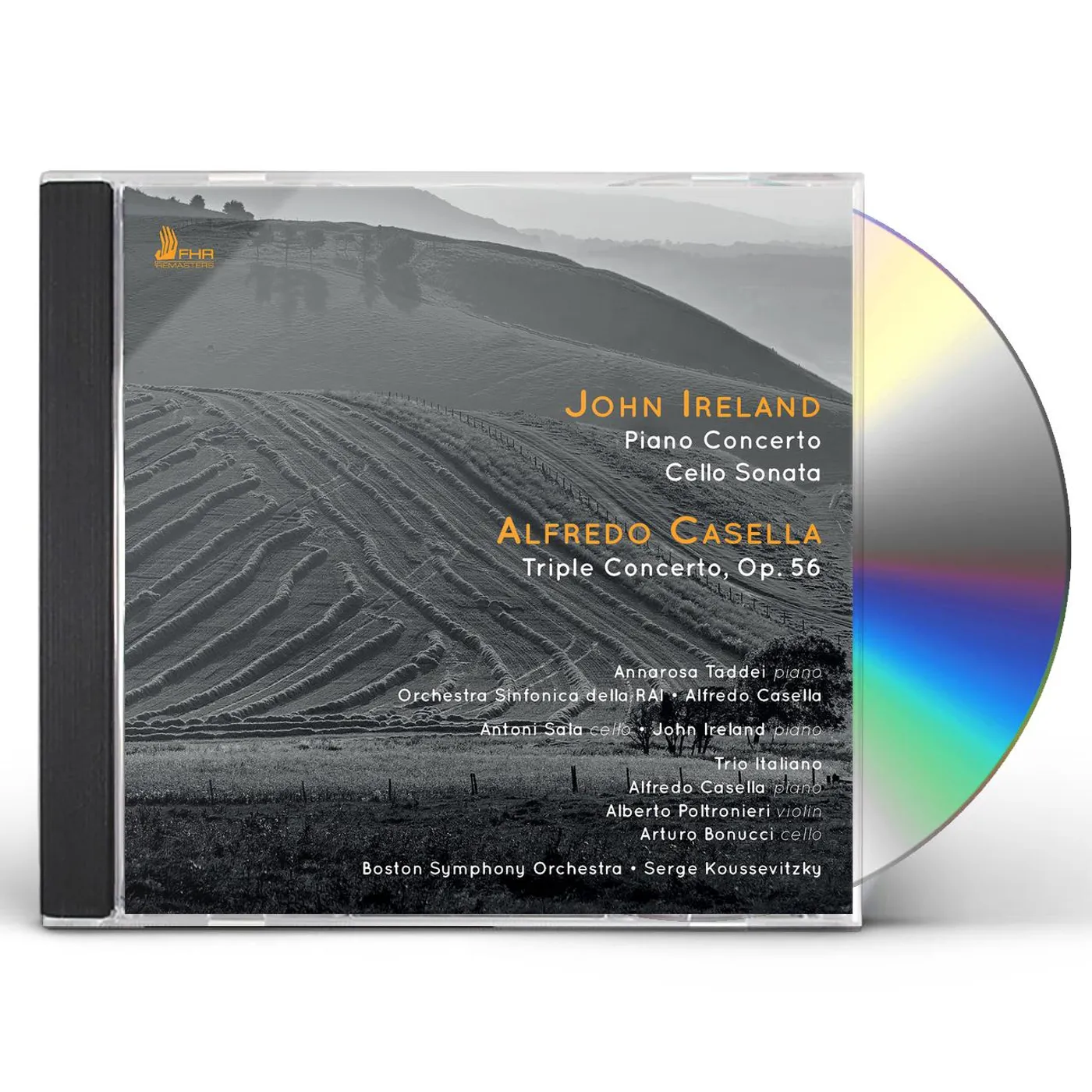 Casella PIANO CONCERTO / TRIPLE CONCERTO 56 CD