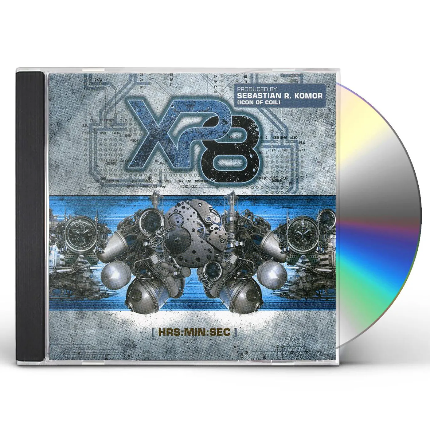 XP8 HRS:MIN:SEC CD