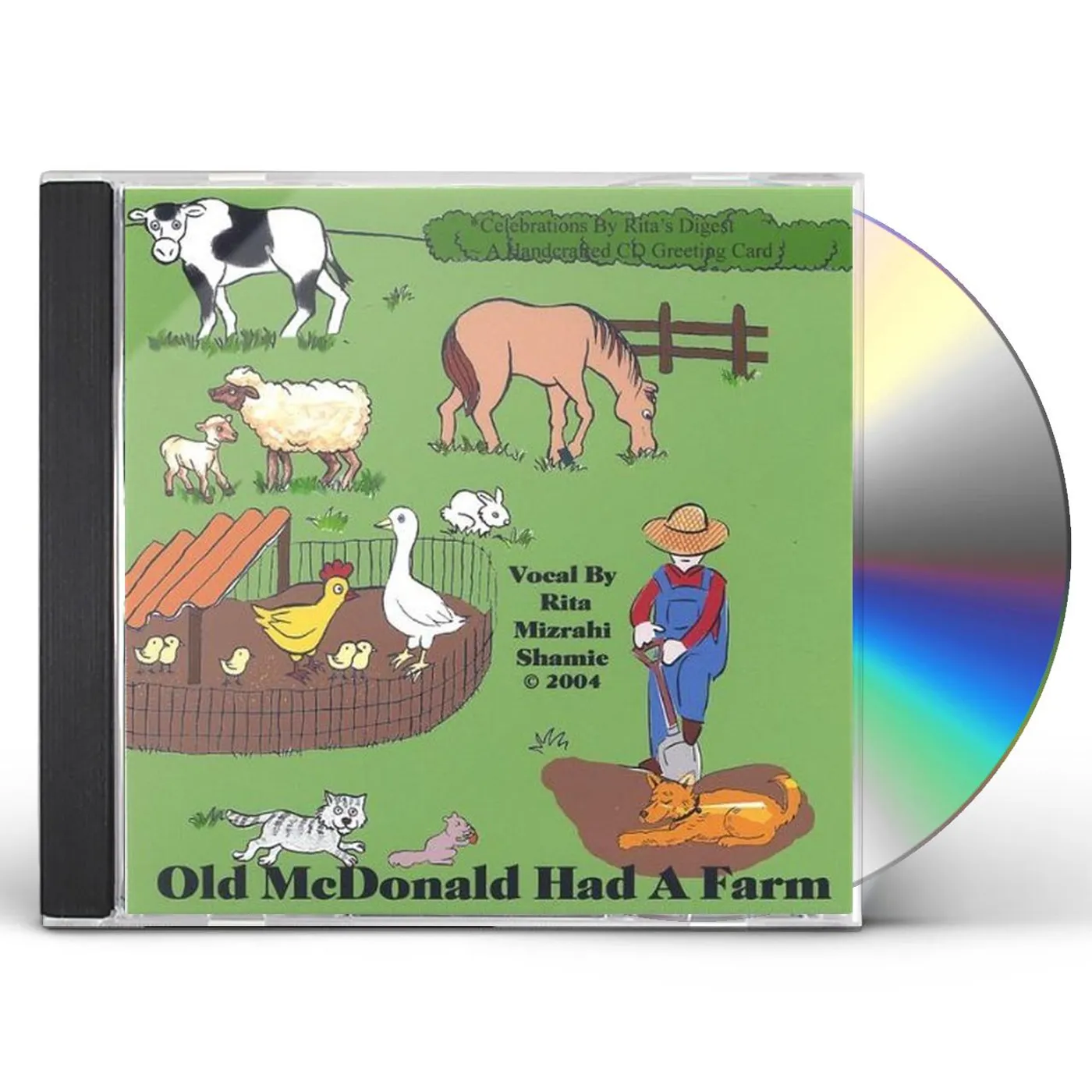 Rita Mizrahi Shamie GRANDMA RITA'S OLD MACDONALD. CD