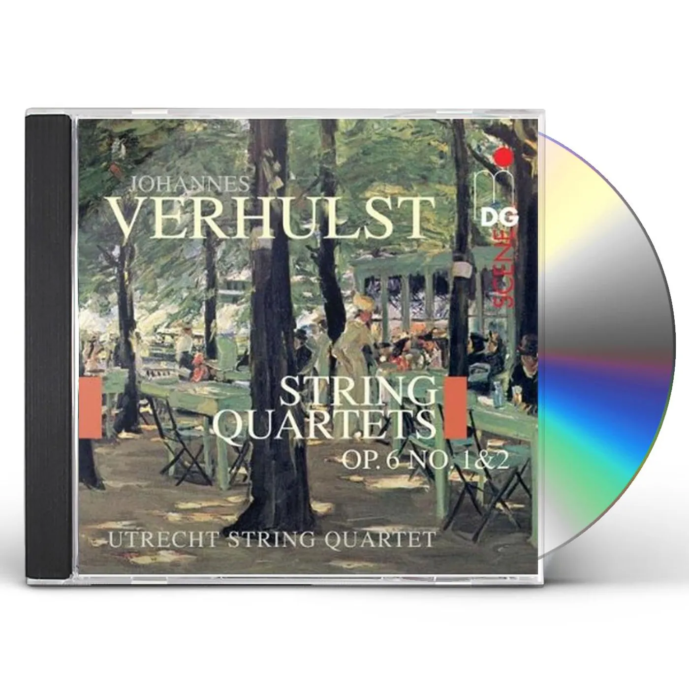 Utrecht String Quartet VERHULST: STRING QUARTETS OP. 6 NO. 1 CD