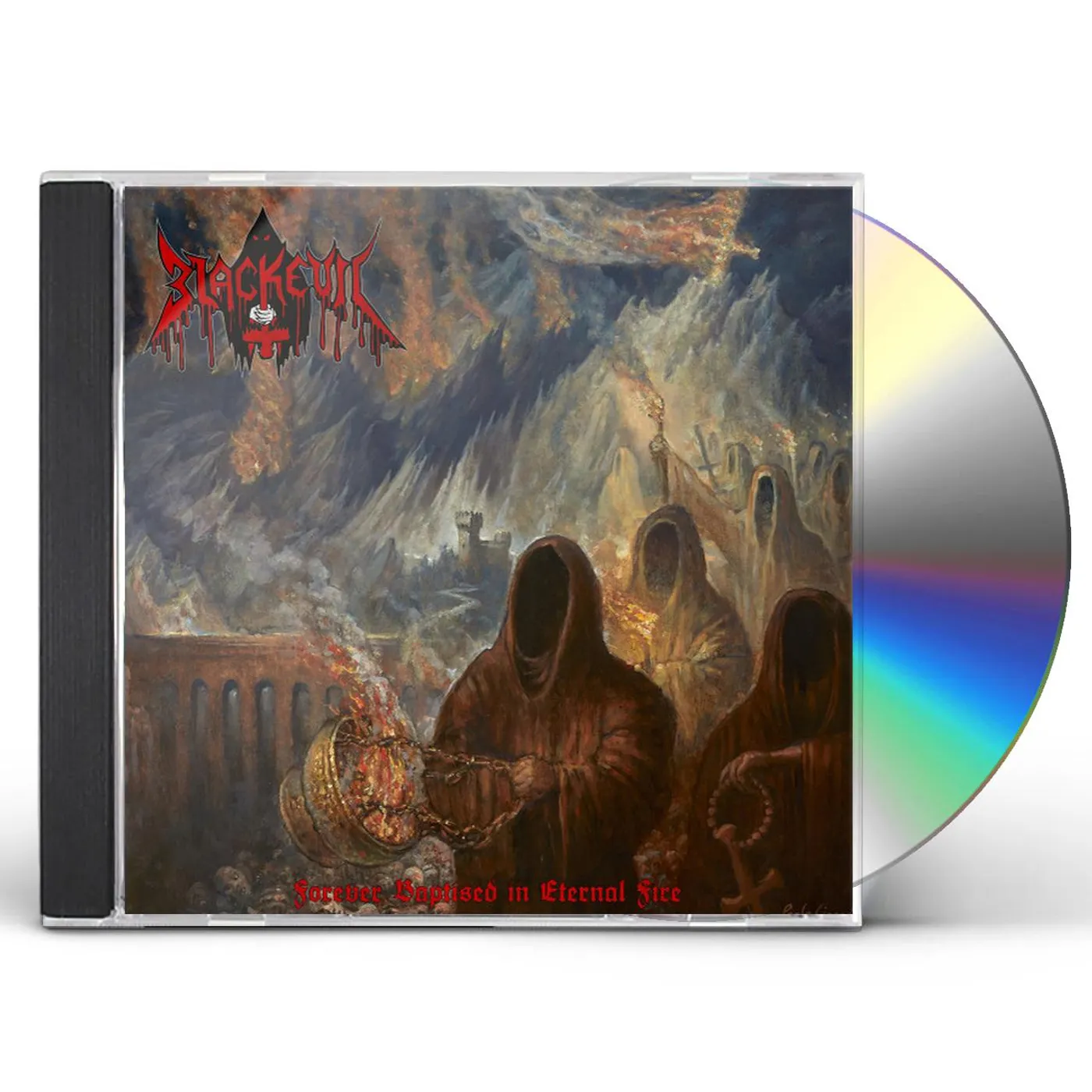 Blackevil FOREVER BAPTISED IN ETERNAL FIRE CD