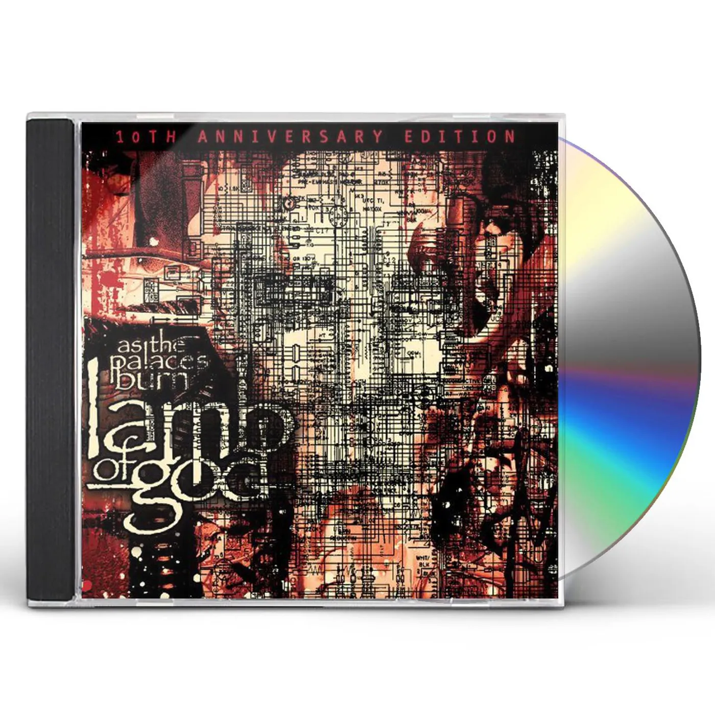 Lamb of God AS THE PALACES BURN (10TH ANNIVERSARY EDITION) CD