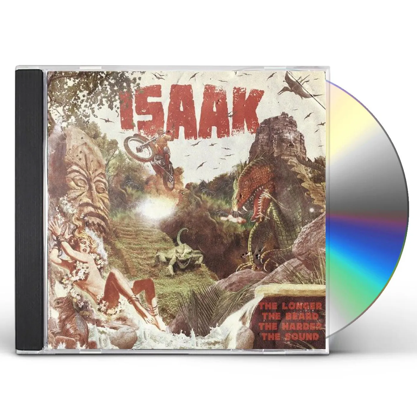 Isaak LONGER THE BEARD THE HARDER THE SOUND CD