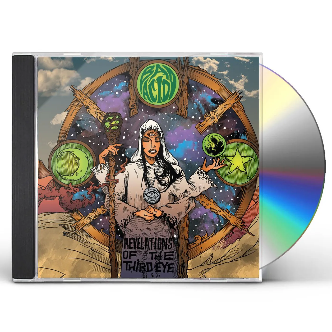Bad Acid REVELATIONS OF THE THIRD EYE CD