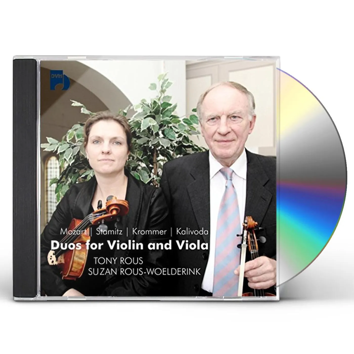 Rous DUOS FOR VIOLIN & VIOLA CD